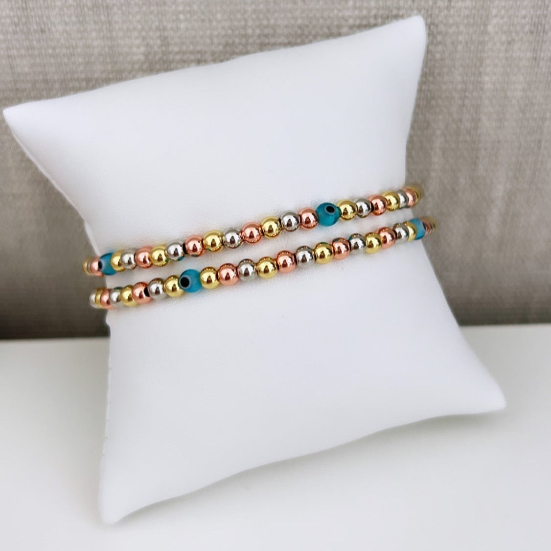 Multicolors Bead Set Bracelet