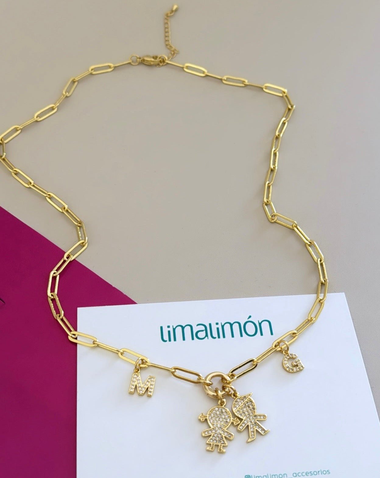 2 Pair Kids Necklace - Custom | LimaLimón Store - 3