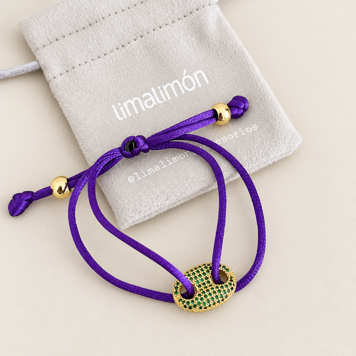 Luxe Orbit Cord Bracelet