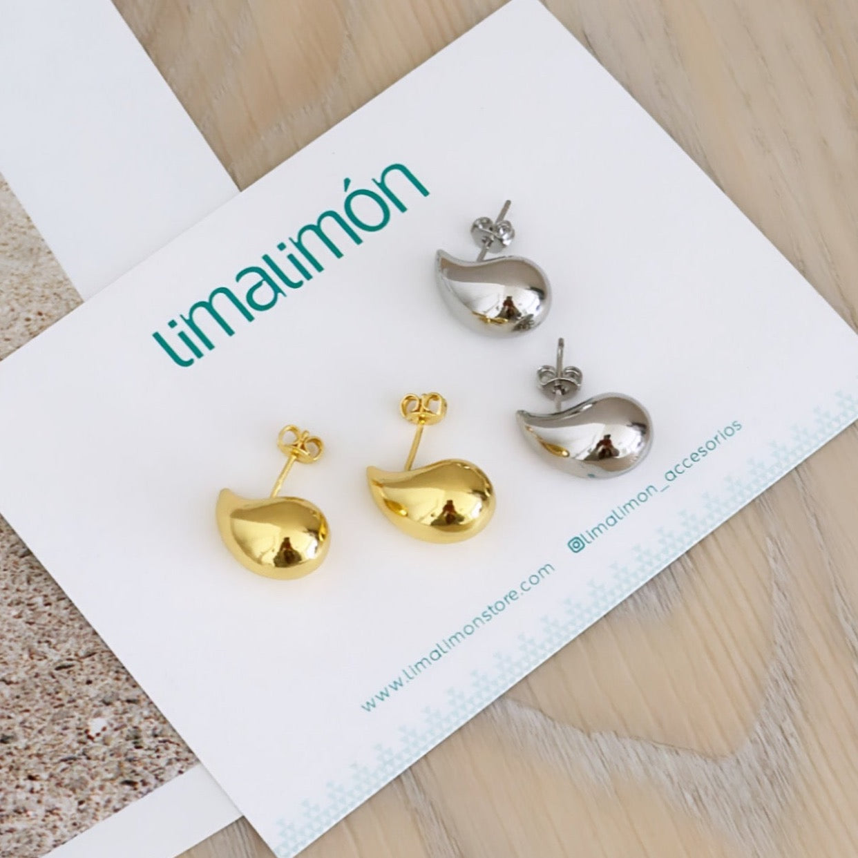Small Gold and Silver Earring's