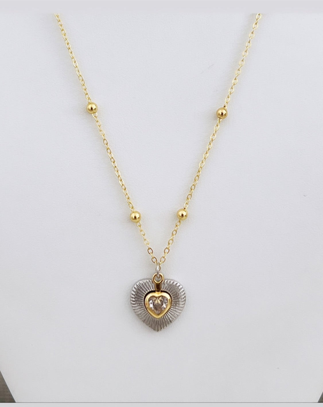 Heart Stone Necklace