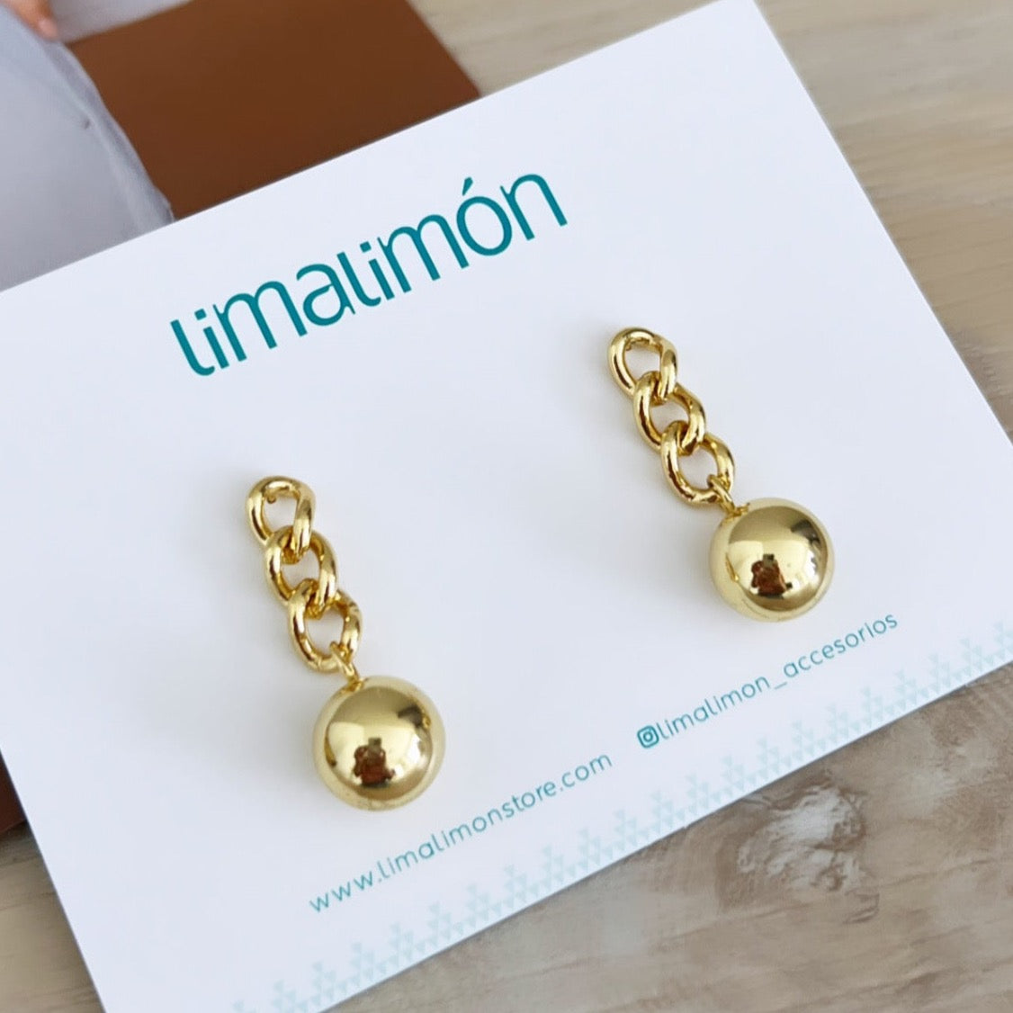 Gold Huggies Earring