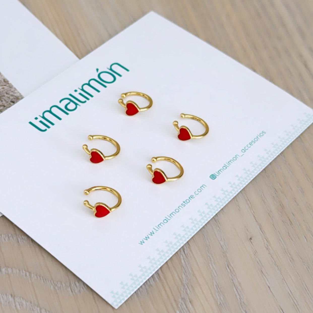 Heart Ear Cuff
