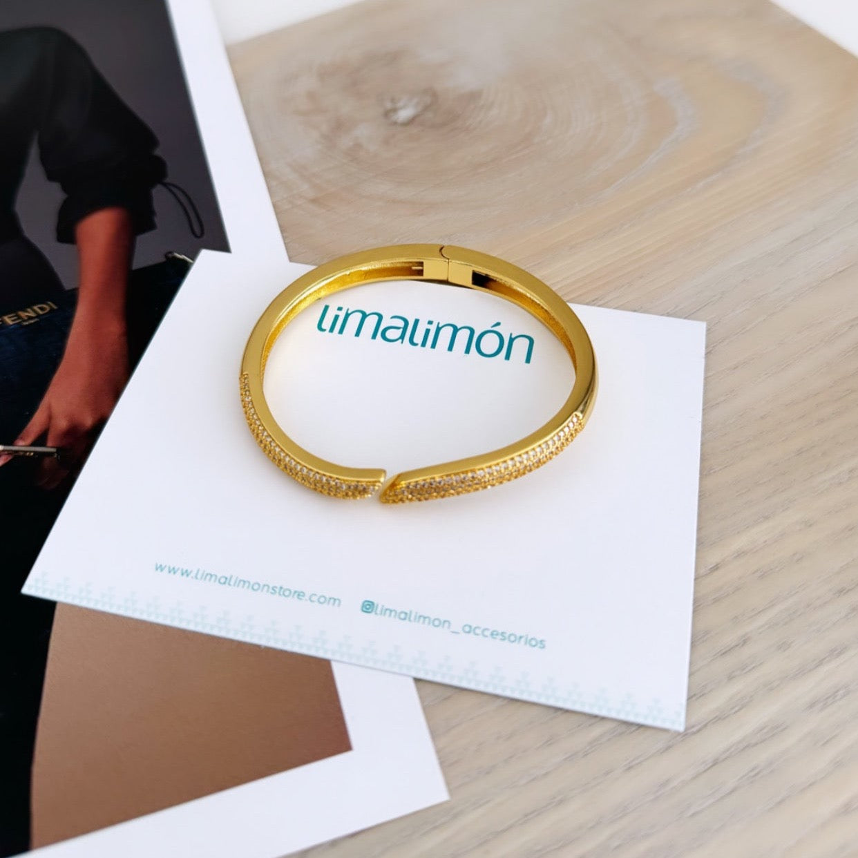Bright Bangle Bracelet