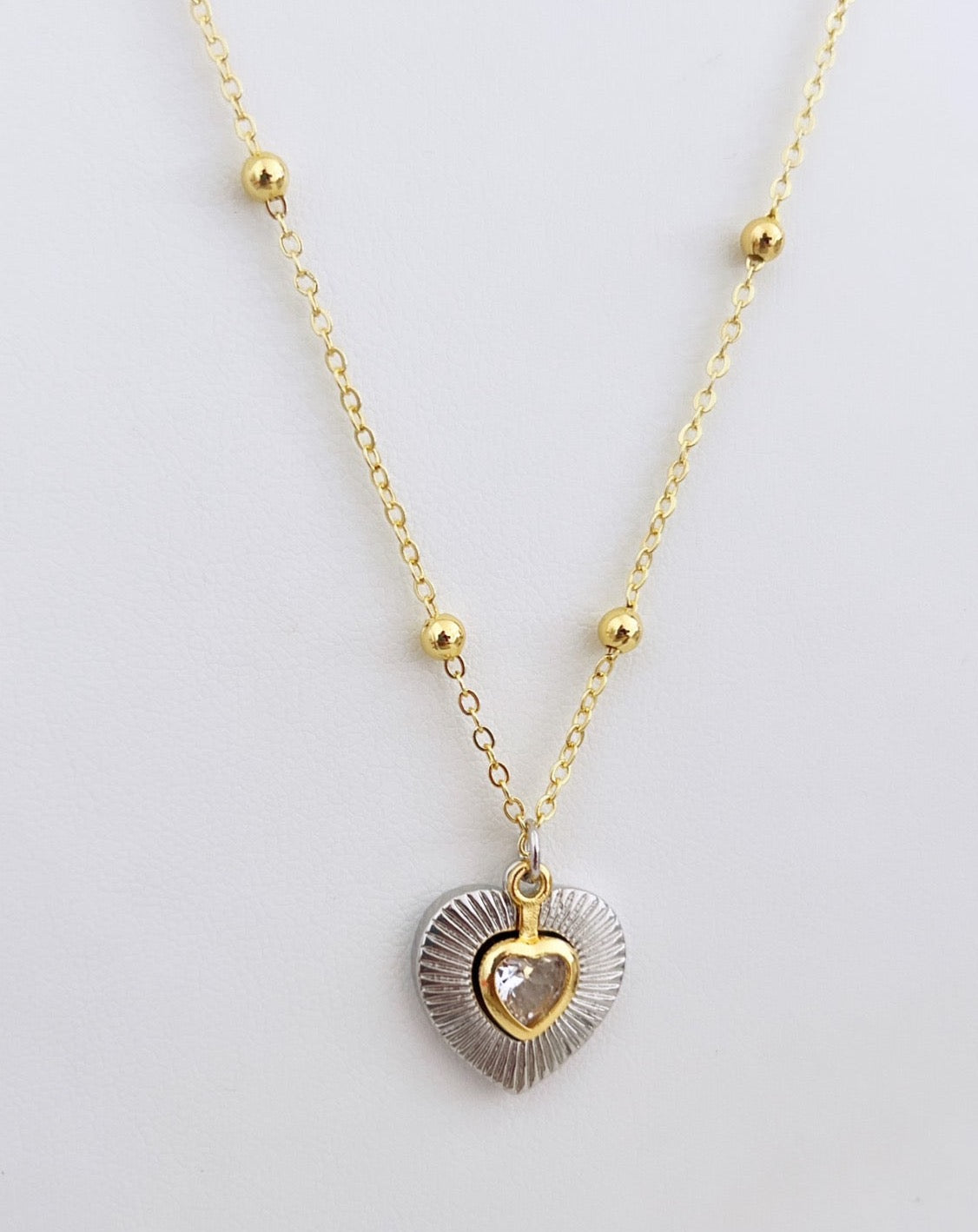 Heart Stone Necklace