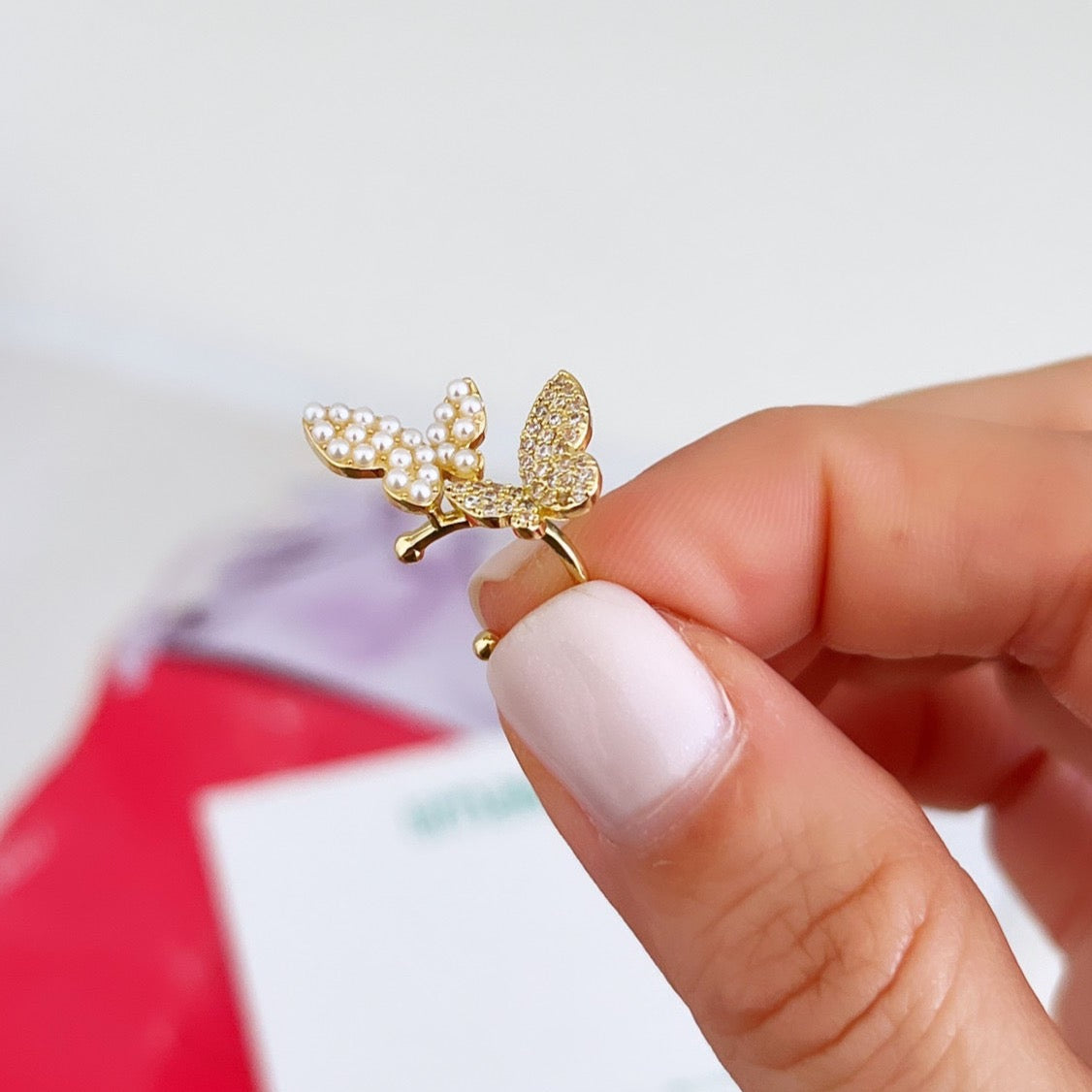 Butterfly Ear Cuff