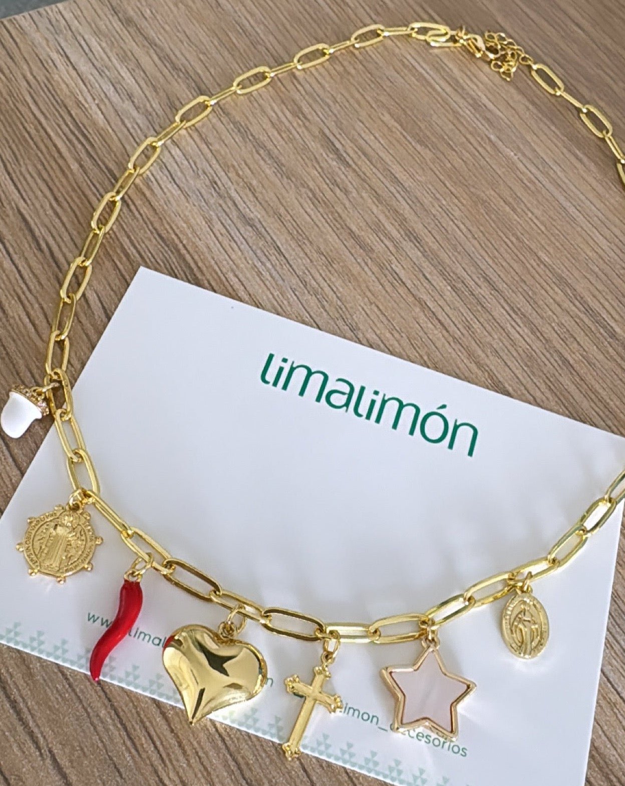 7 Charms Necklaces - Necklaces | LimaLimón Store - 3