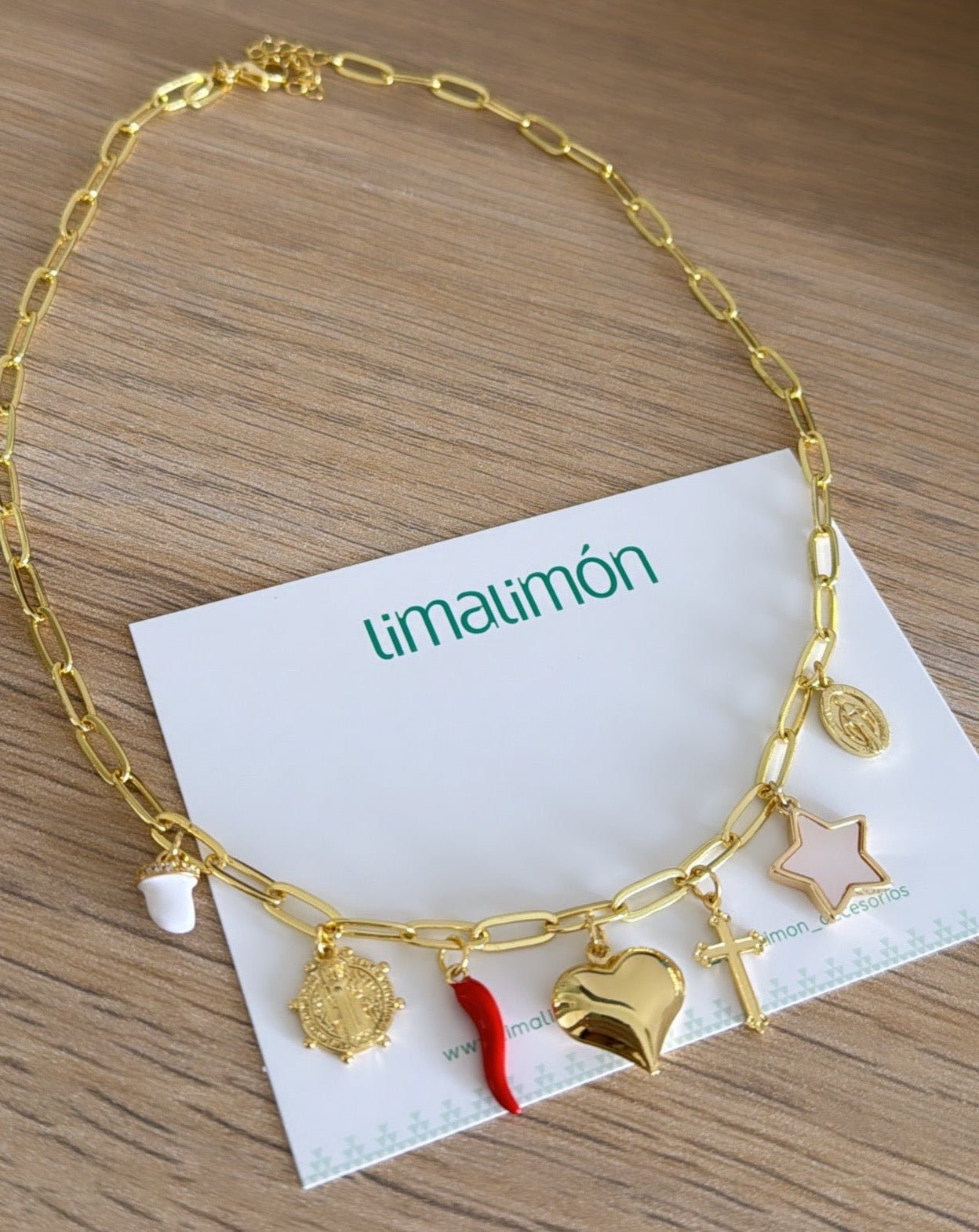 7 Charms Necklaces - Necklaces | LimaLimón Store - 2