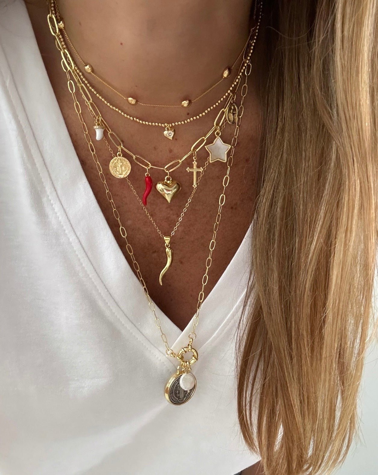 7 Charms Necklaces - Necklaces | LimaLimón Store - 4