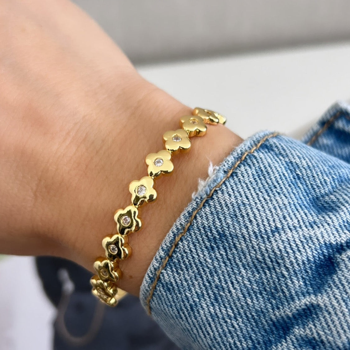 Flower Bangle