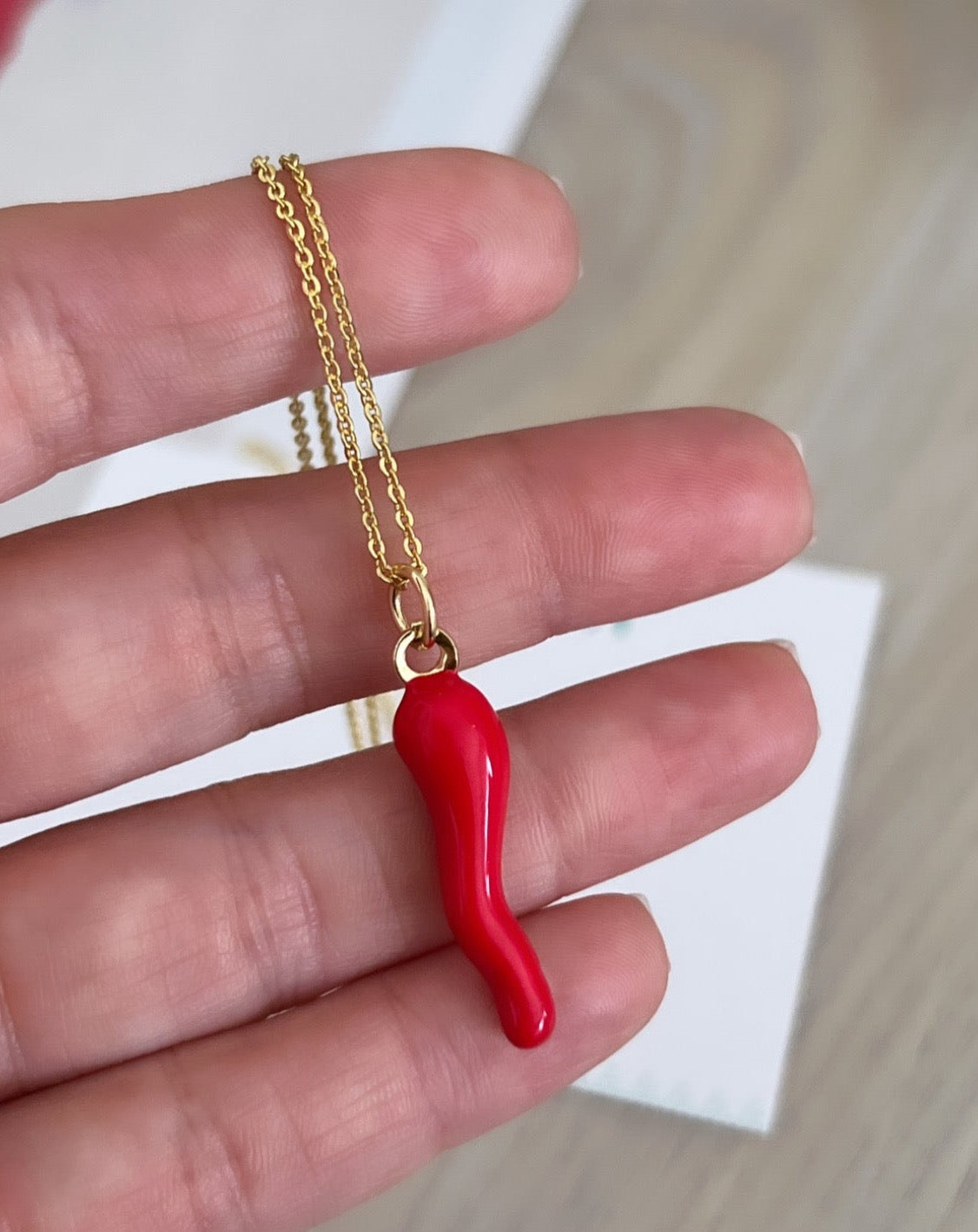 Chilli Necklace