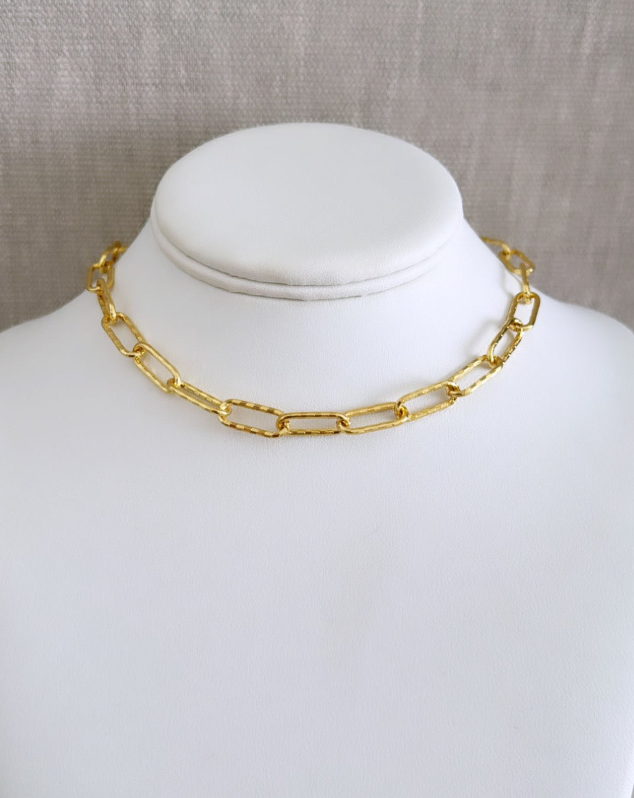 Paper Clip Necklace