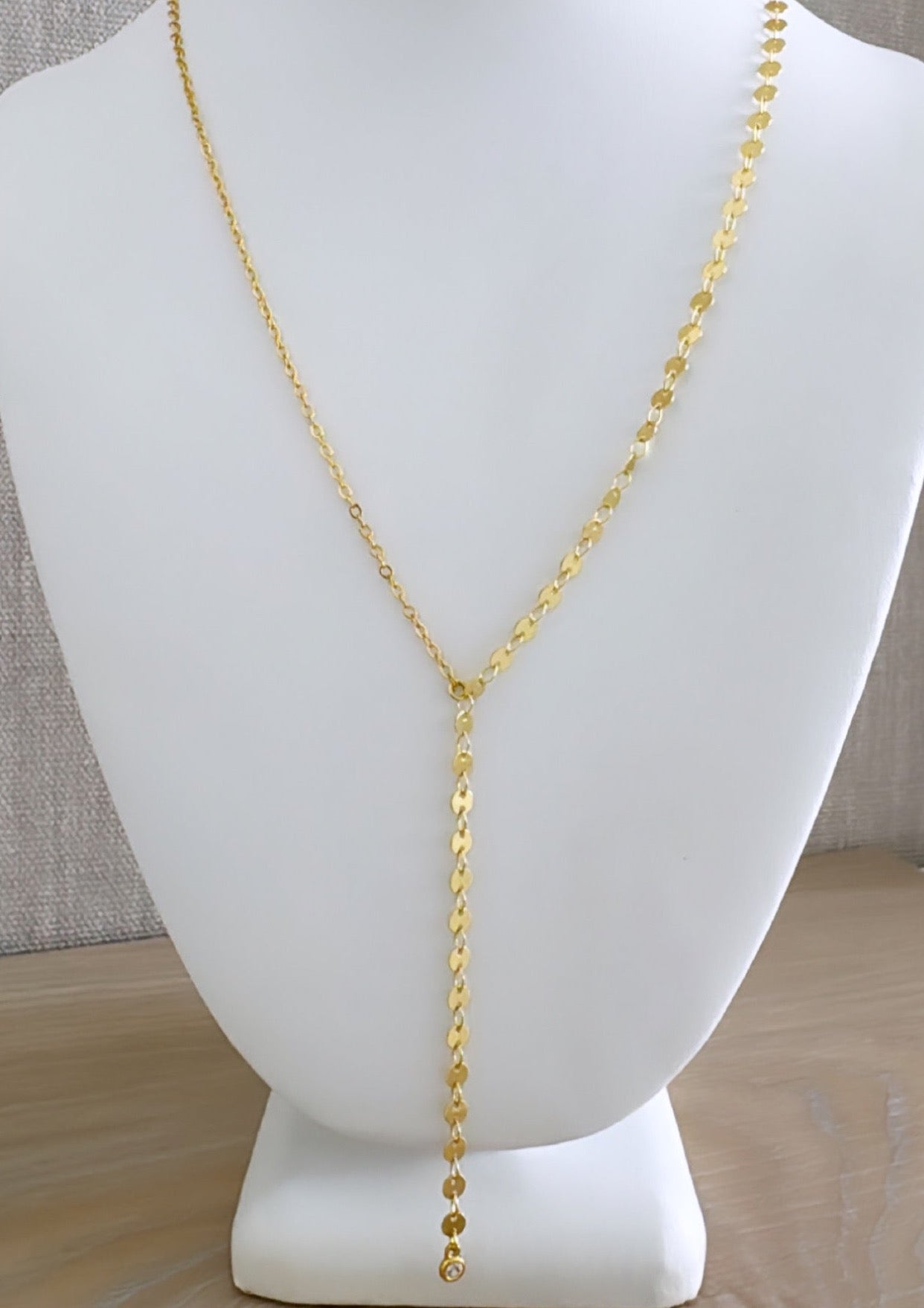 Gold Long Necklace