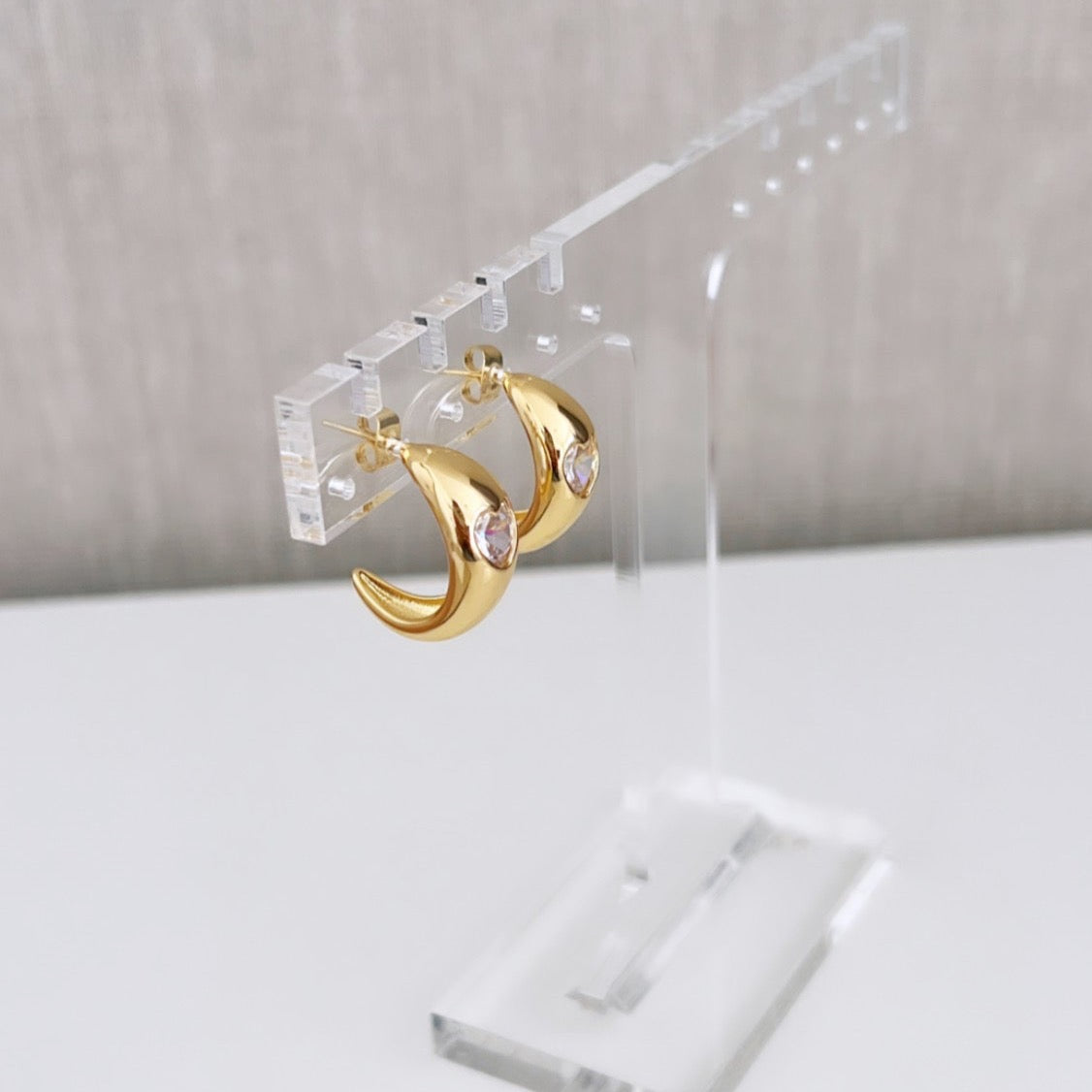 Heart Gold Earring