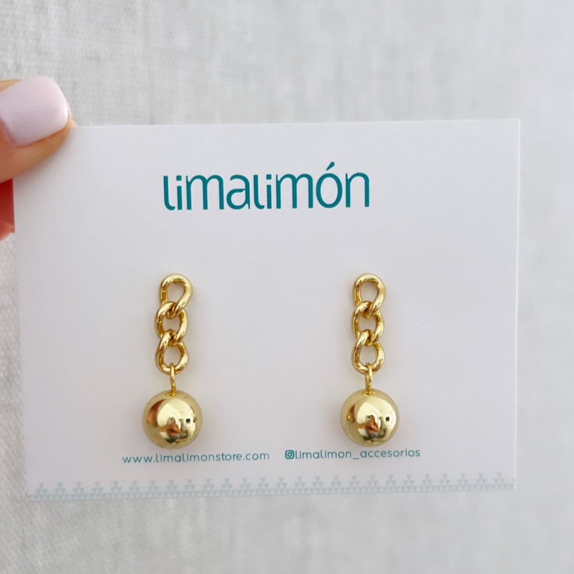Gold Huggies Earring