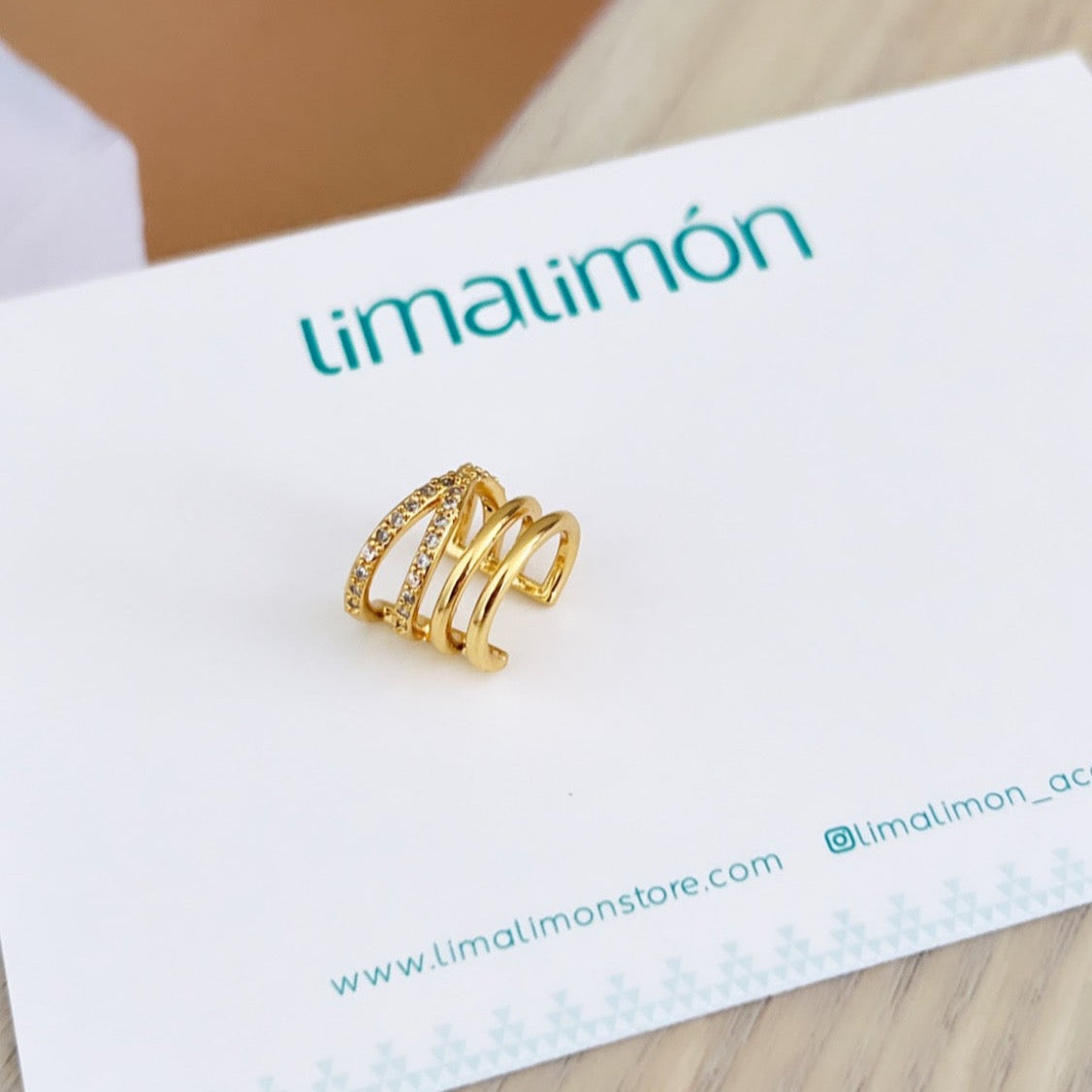 Zirconia Ear Cuff