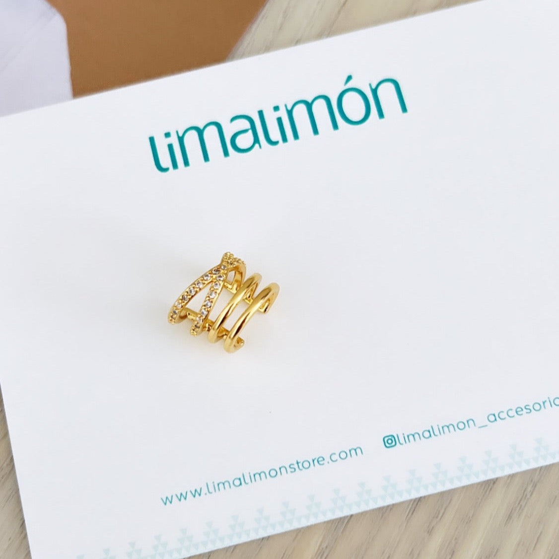 Zirconia Ear Cuff