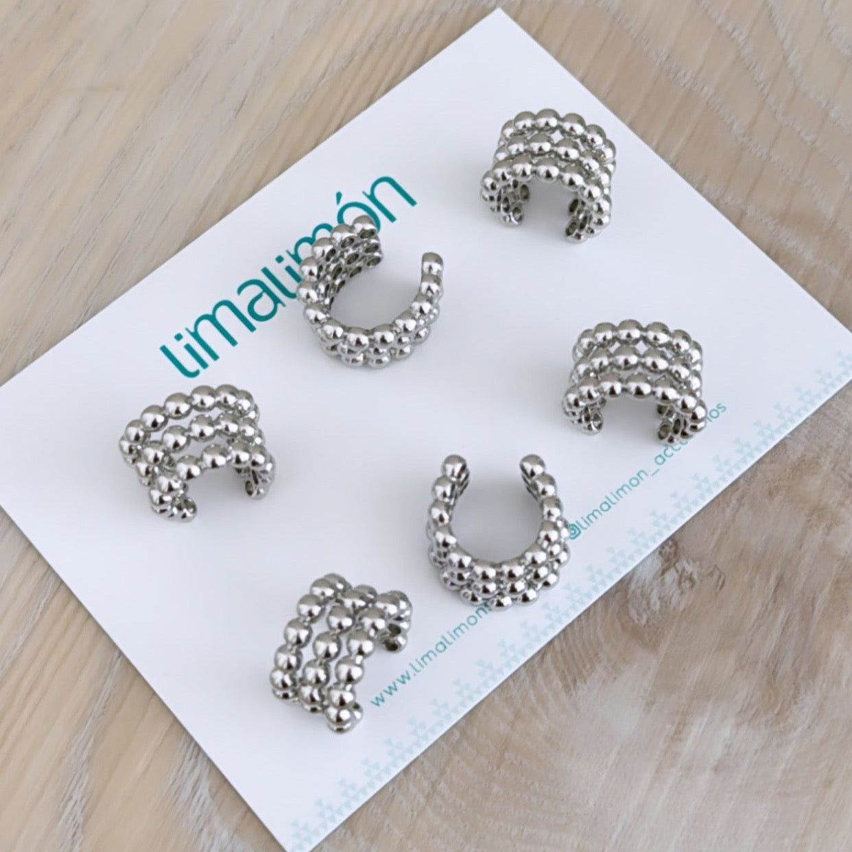 Silver Ear Cuff