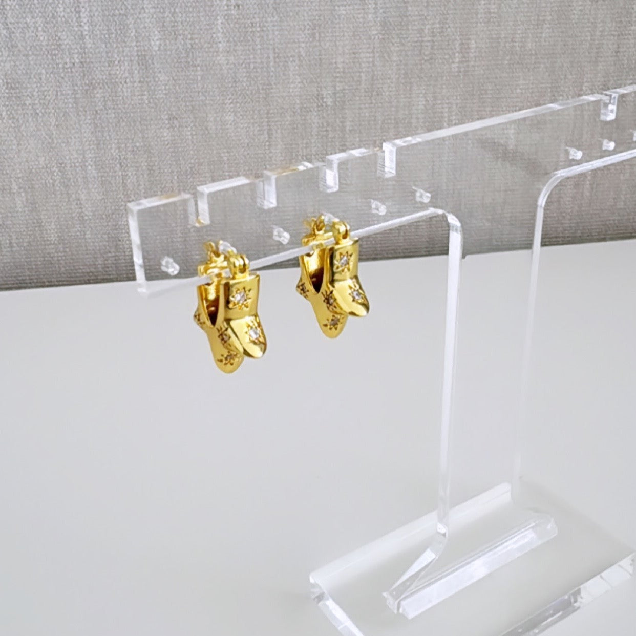 Star Gold Earring