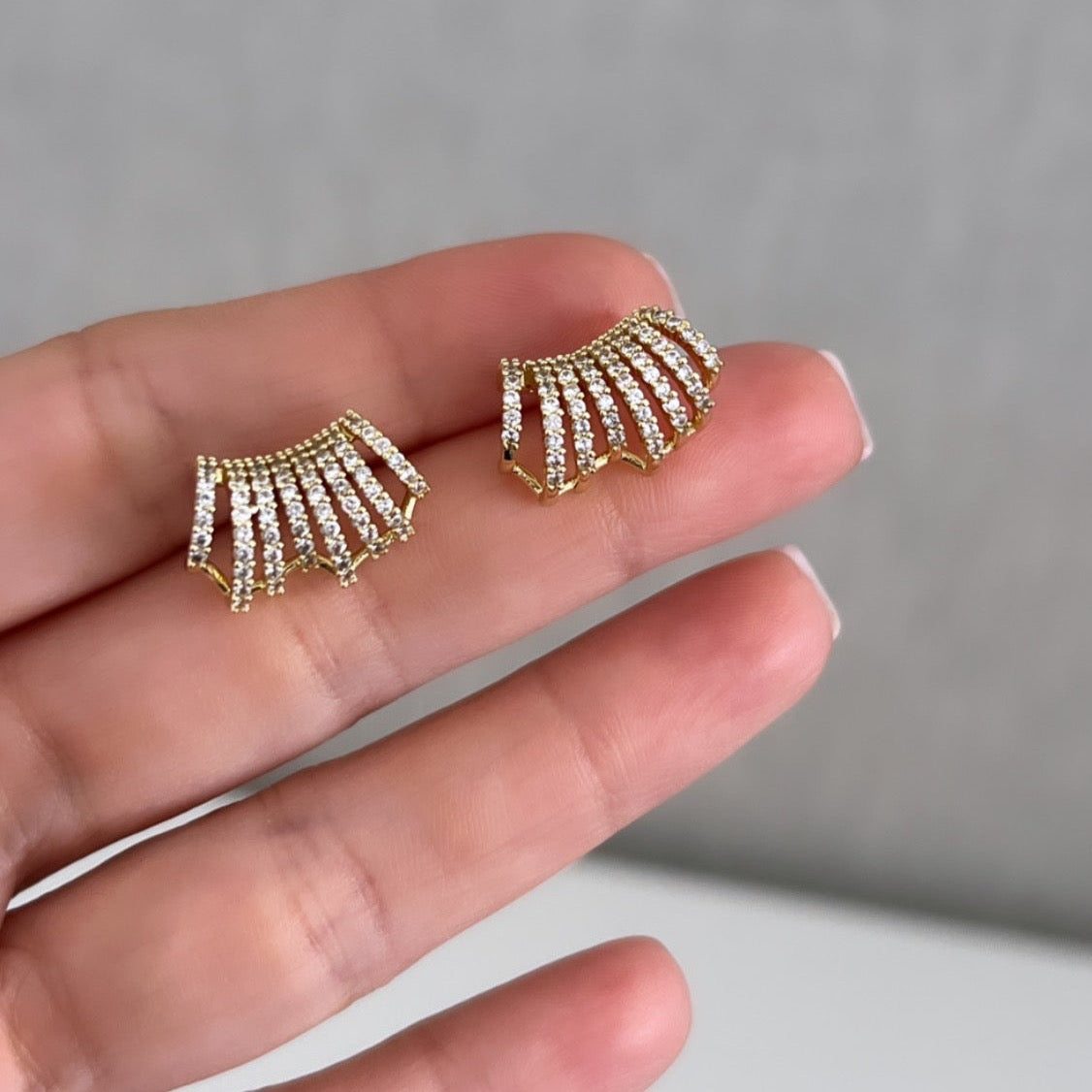Gold Bright Earring