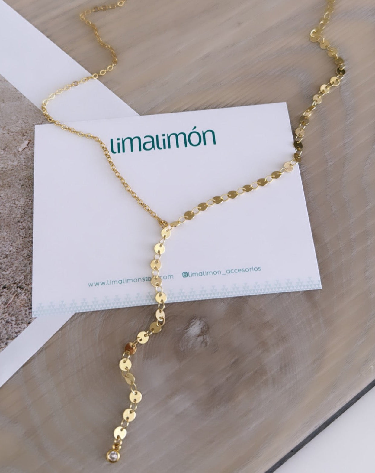 Gold Long Necklace