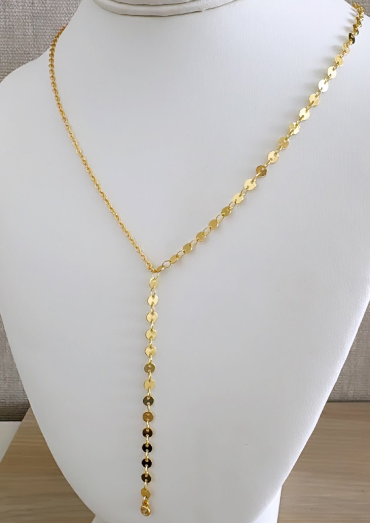 Gold Long Necklace