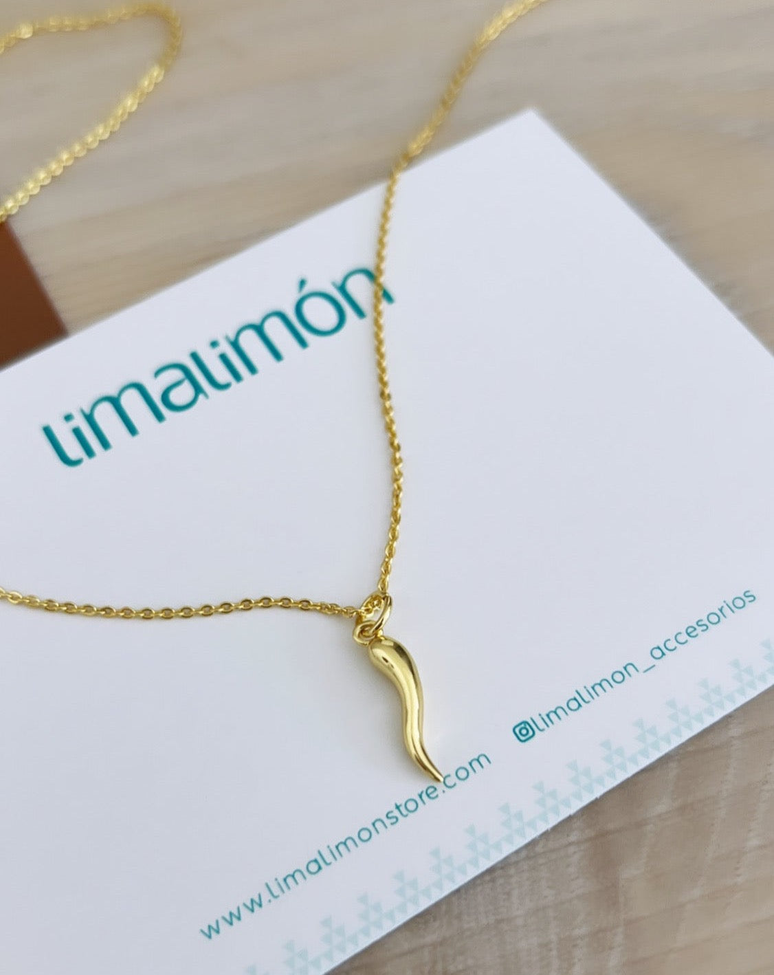 Charm Gold Necklace