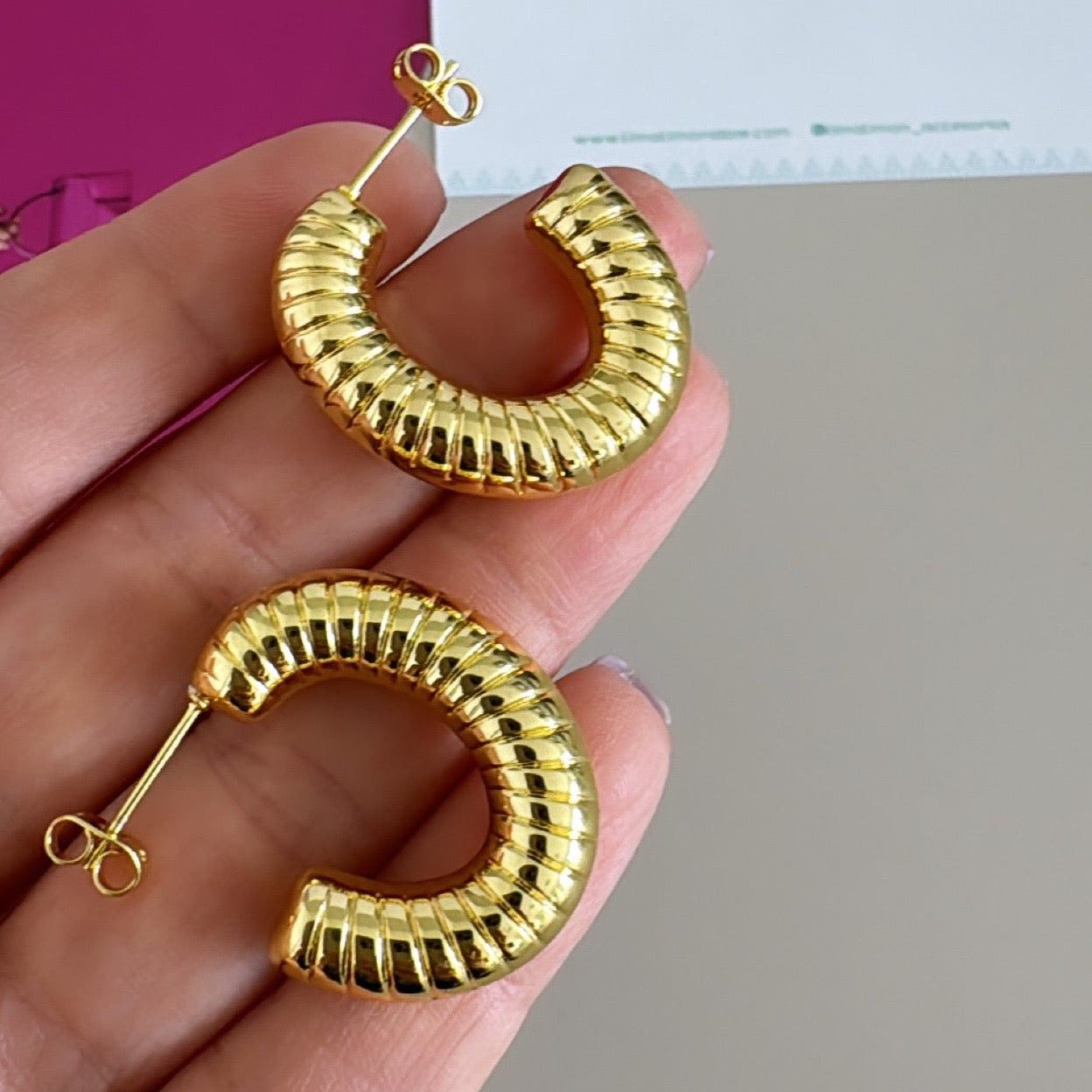 Gold Hoops