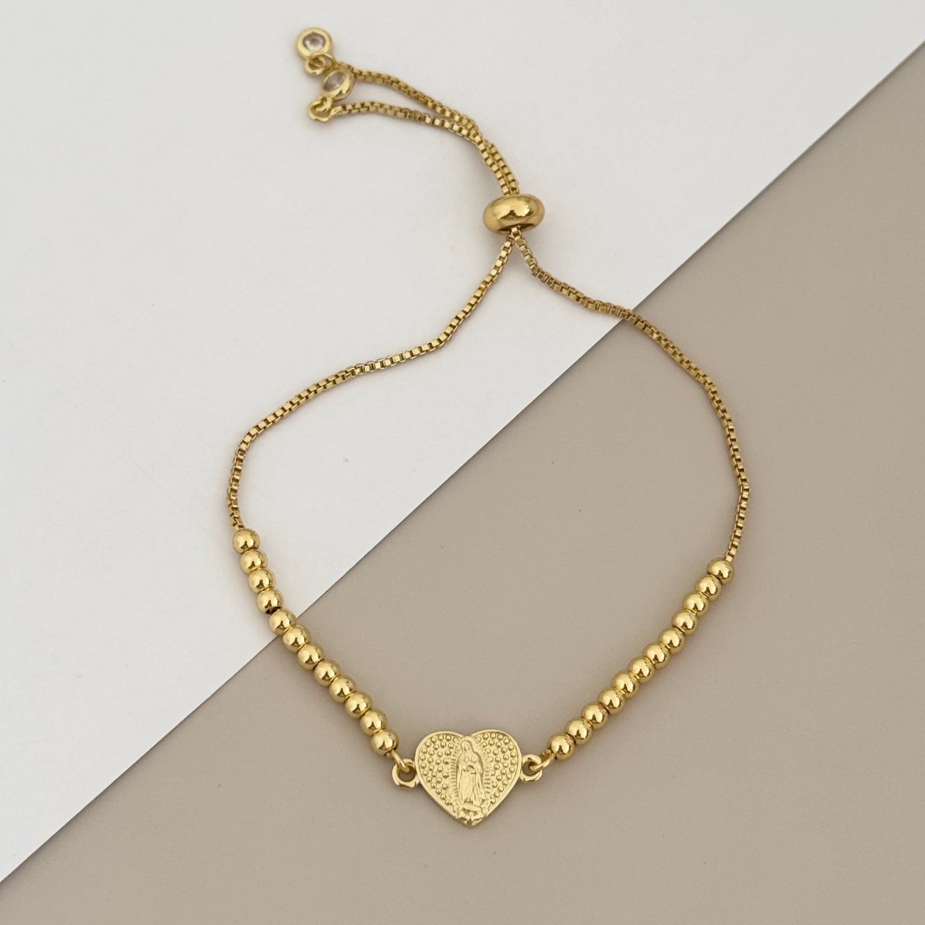Guadalupe Heart Bracelet