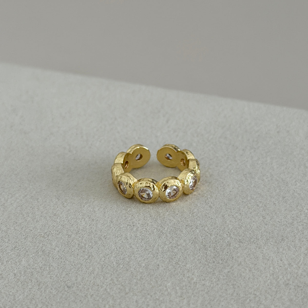 Crystal Duo Ring
