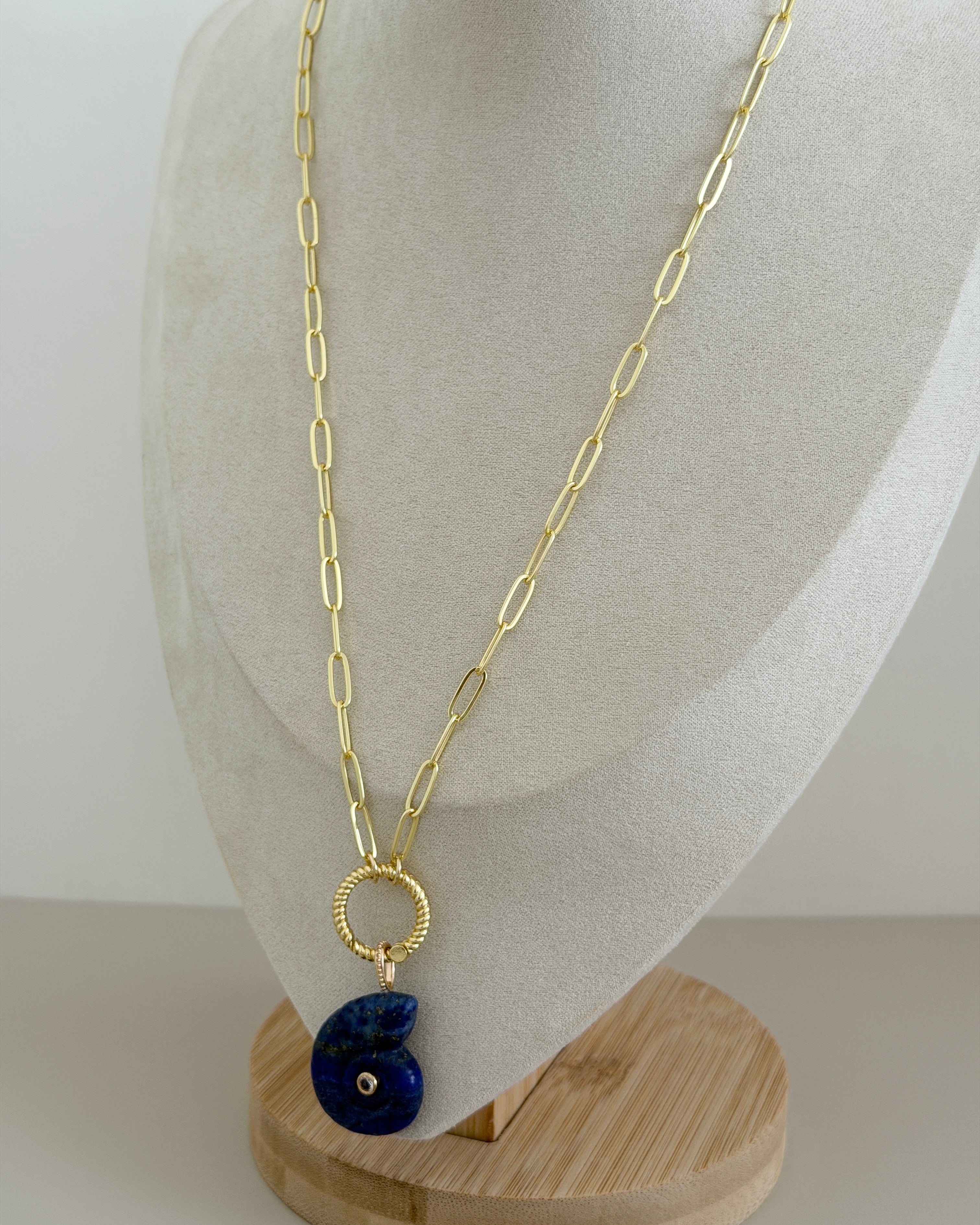 Ocean Ammonite Necklace