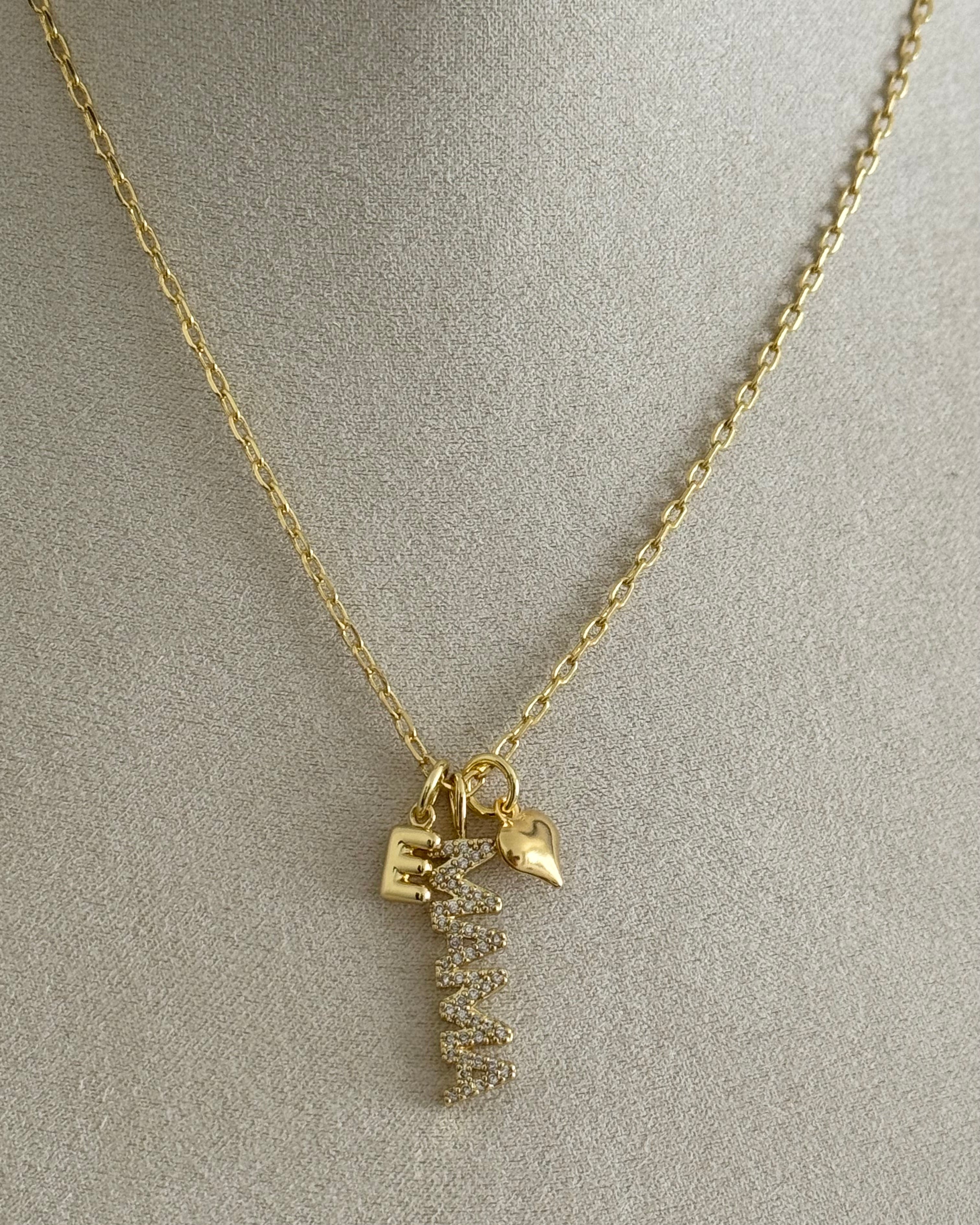 Initial Mama Necklace