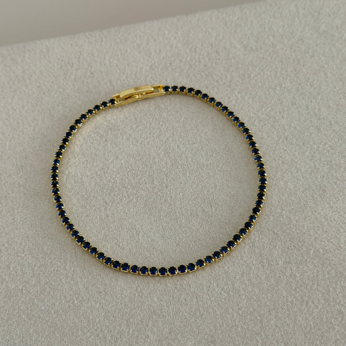 Color Crystal Tennis Bracelet