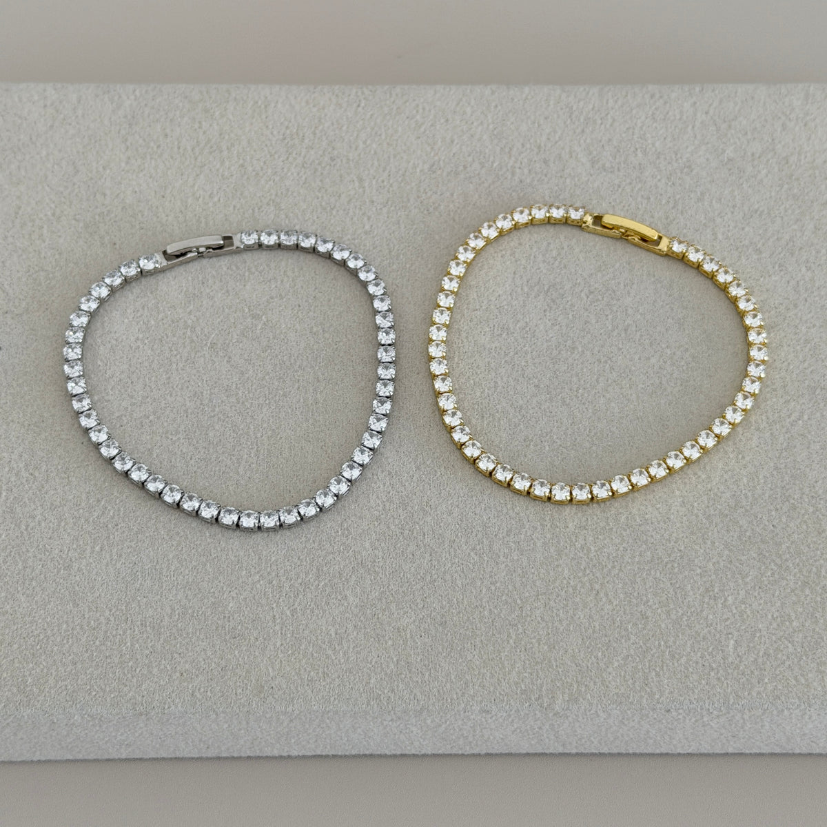 Classic Crystal Tennis Bracelet