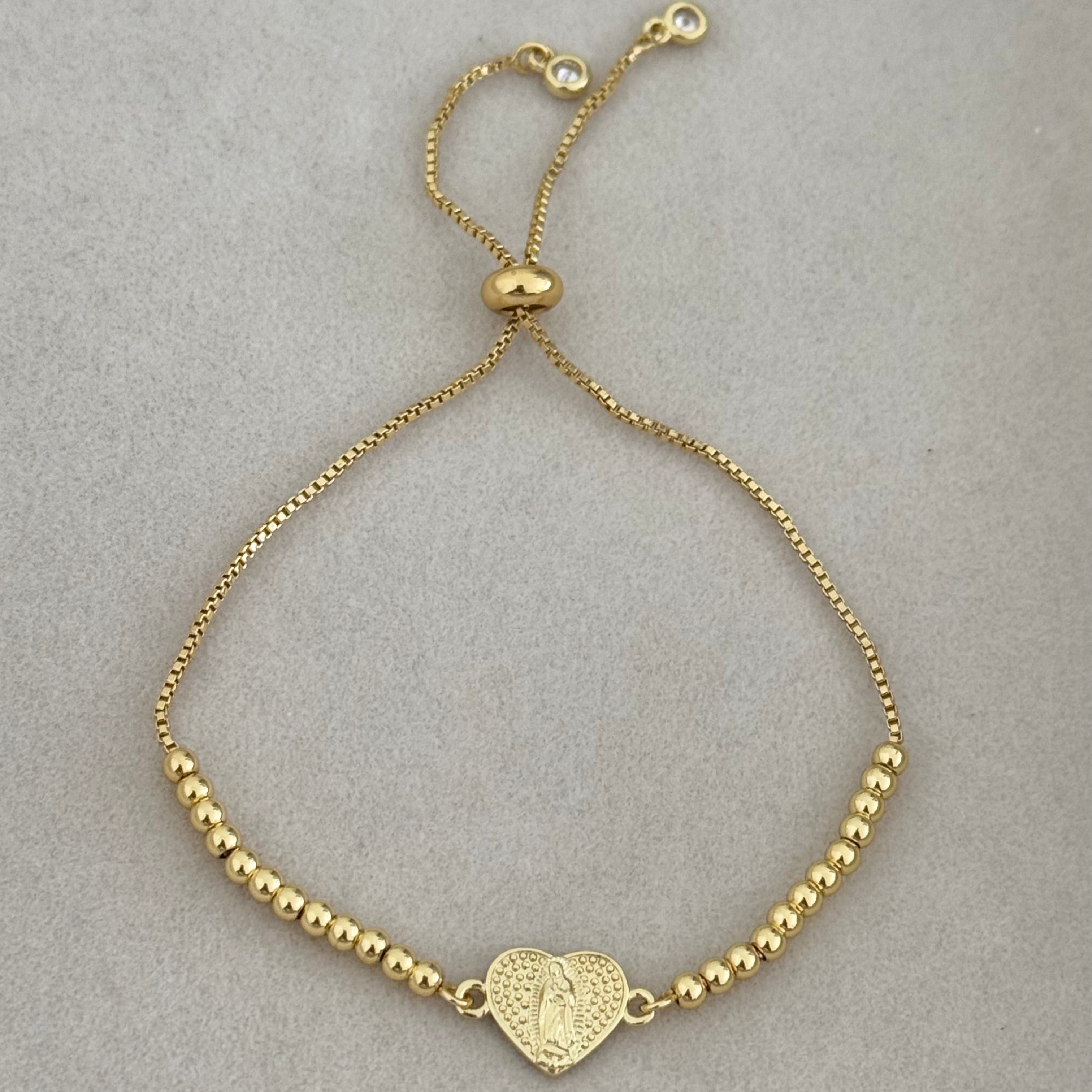 Guadalupe Heart Bracelet