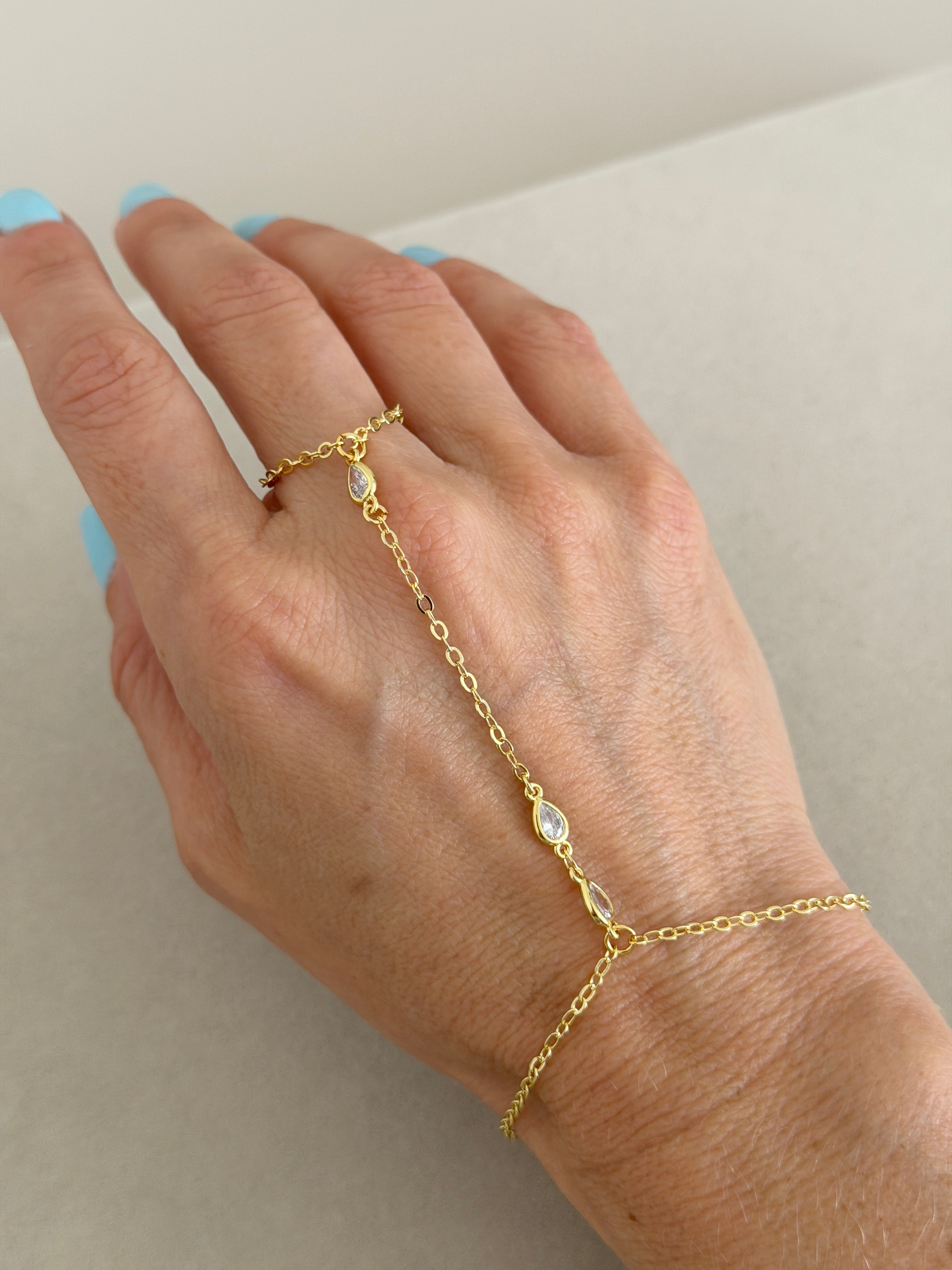 Crystal Hand Chain