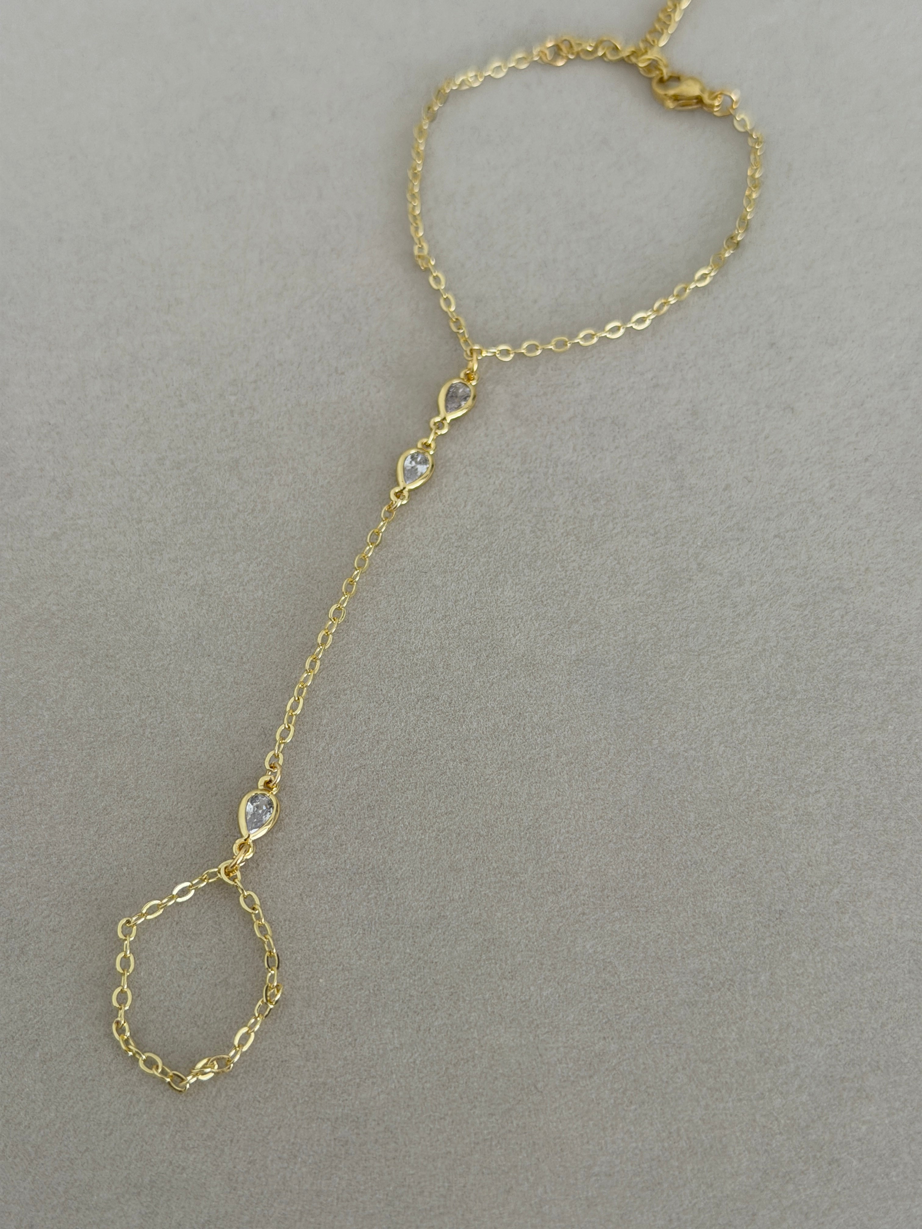 Crystal Hand Chain