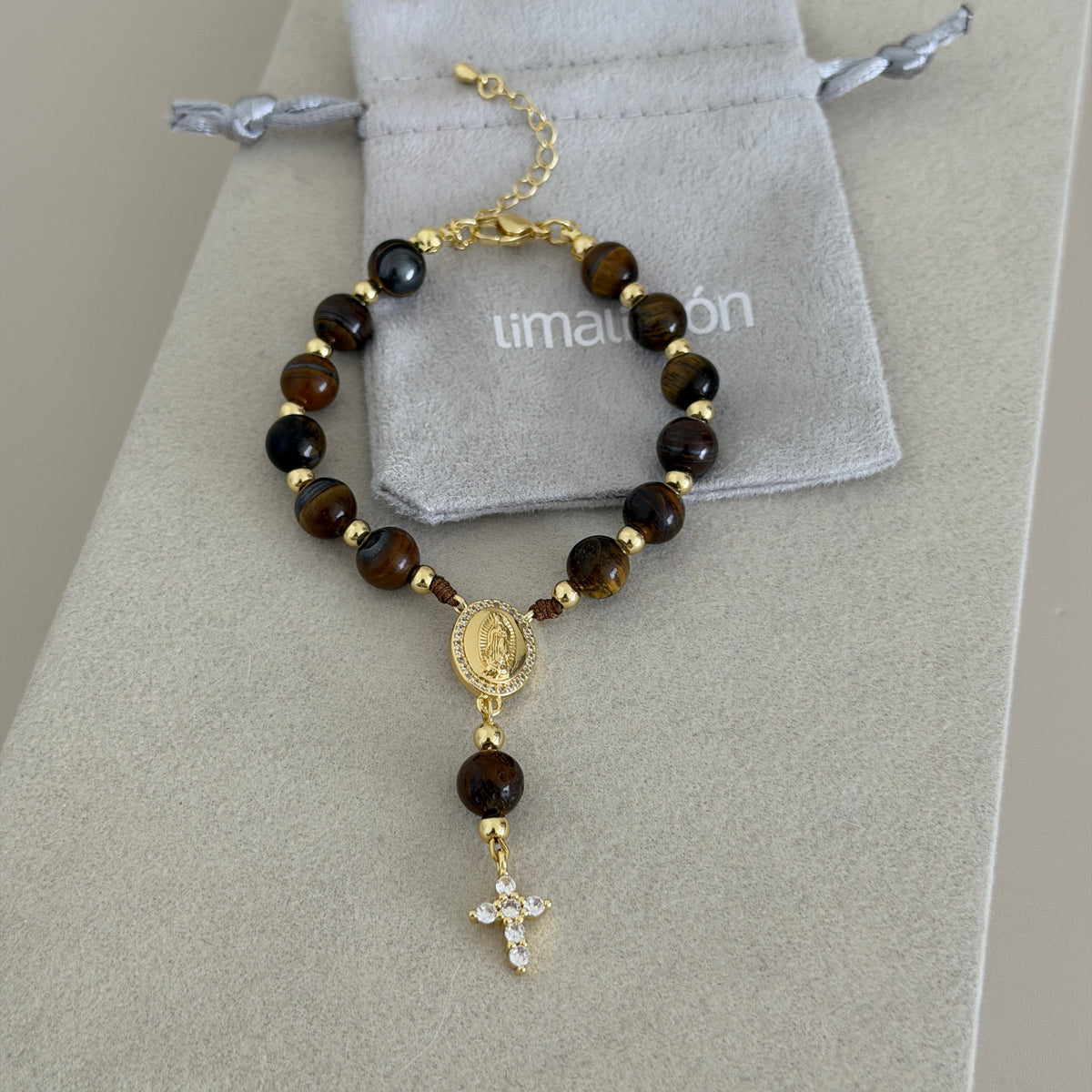Tiger Eye Faith Bracelet