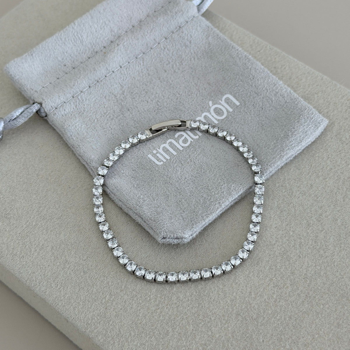 Classic Crystal Tennis Bracelet