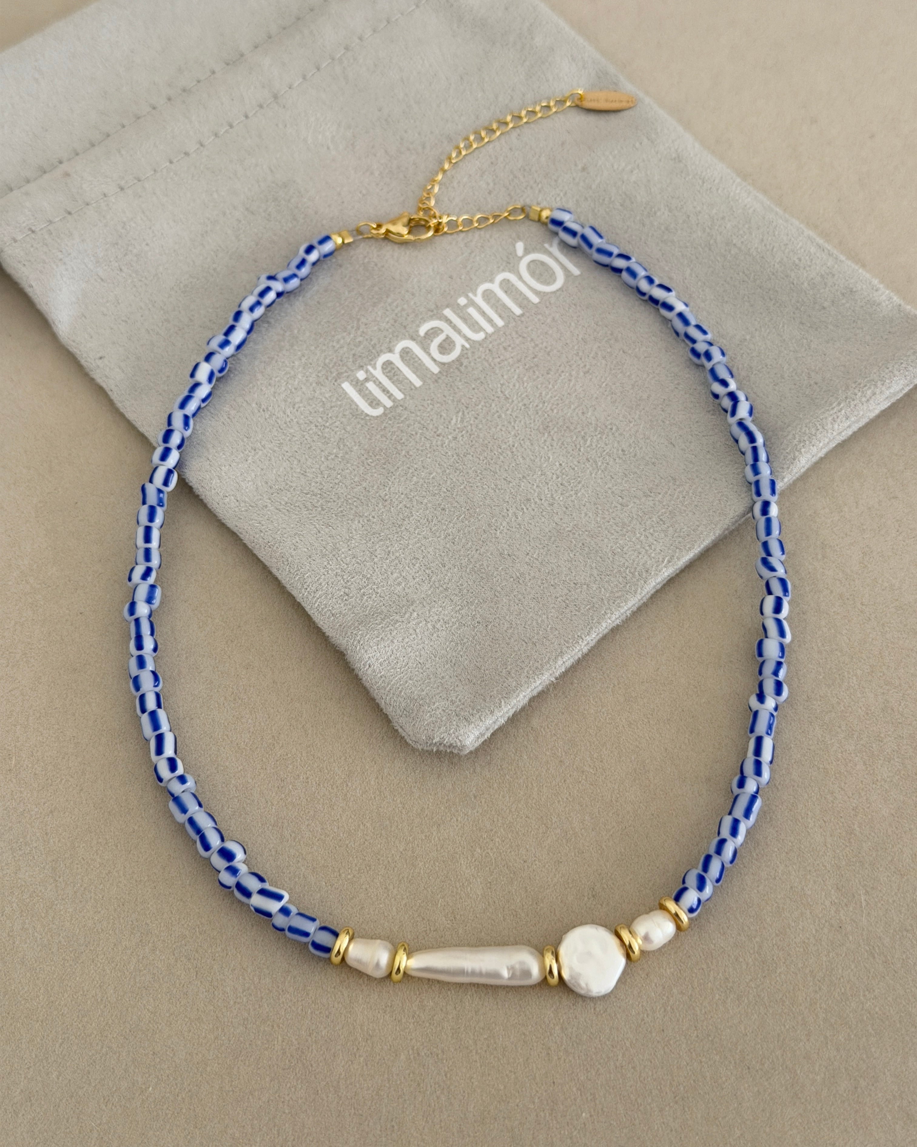 Blue Coast Pearl Choker