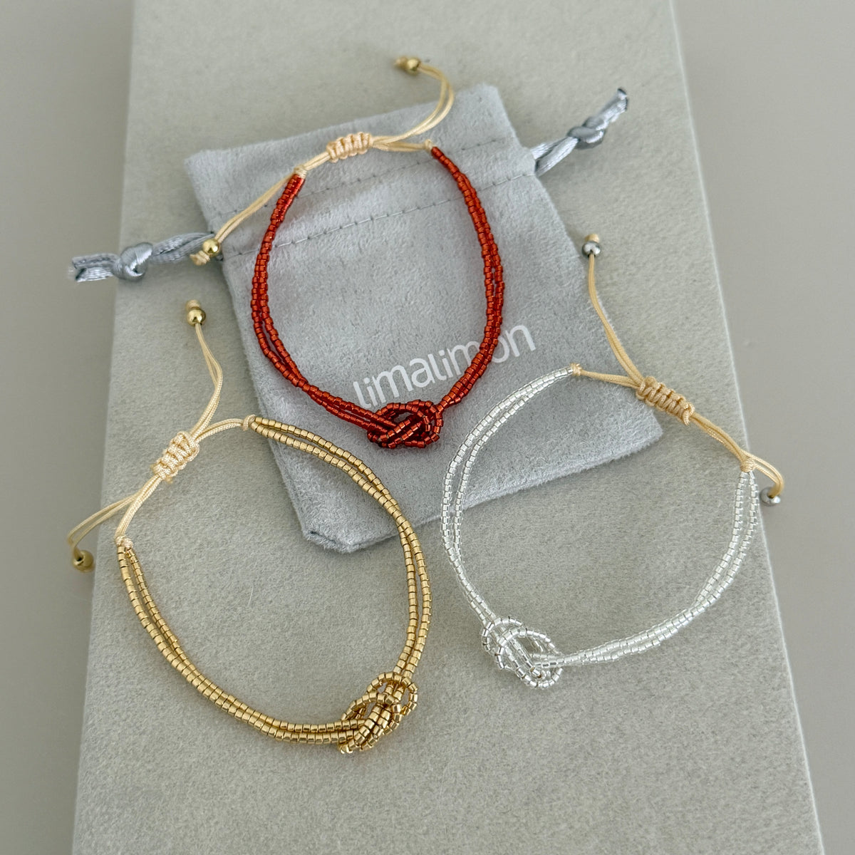 Trinity Knot Cord Bracelet
