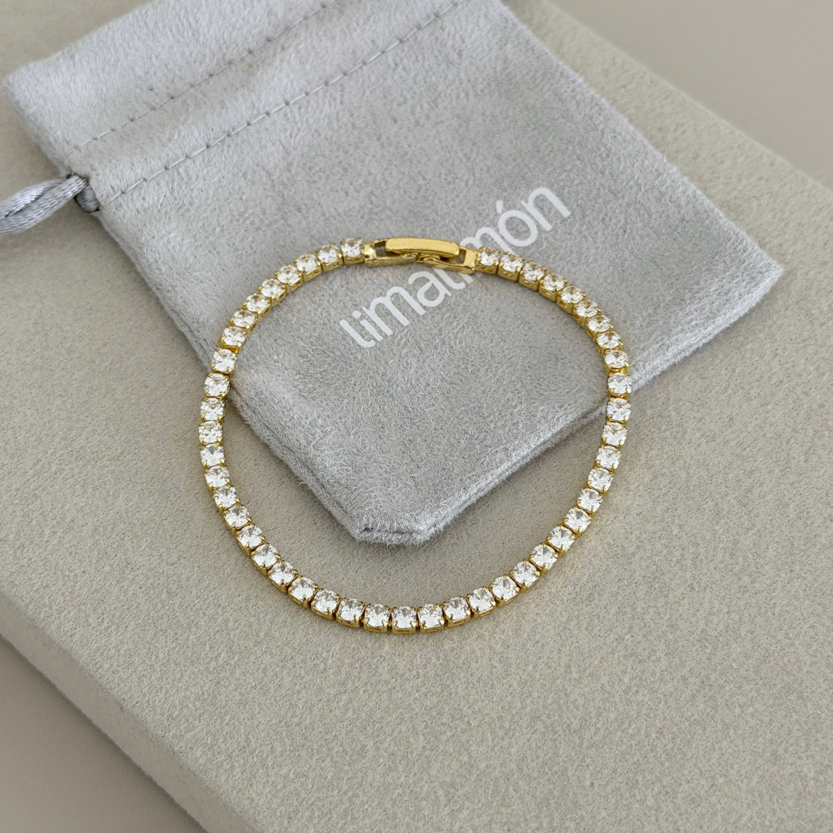 Classic Crystal Tennis Bracelet