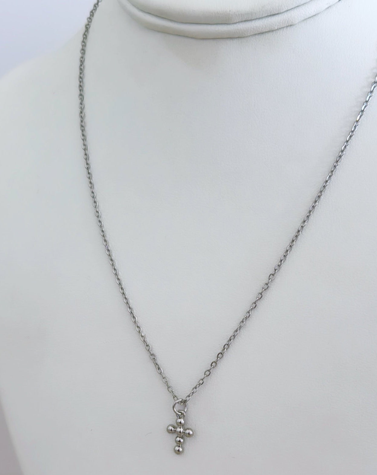 Cross Silver Necklace 2