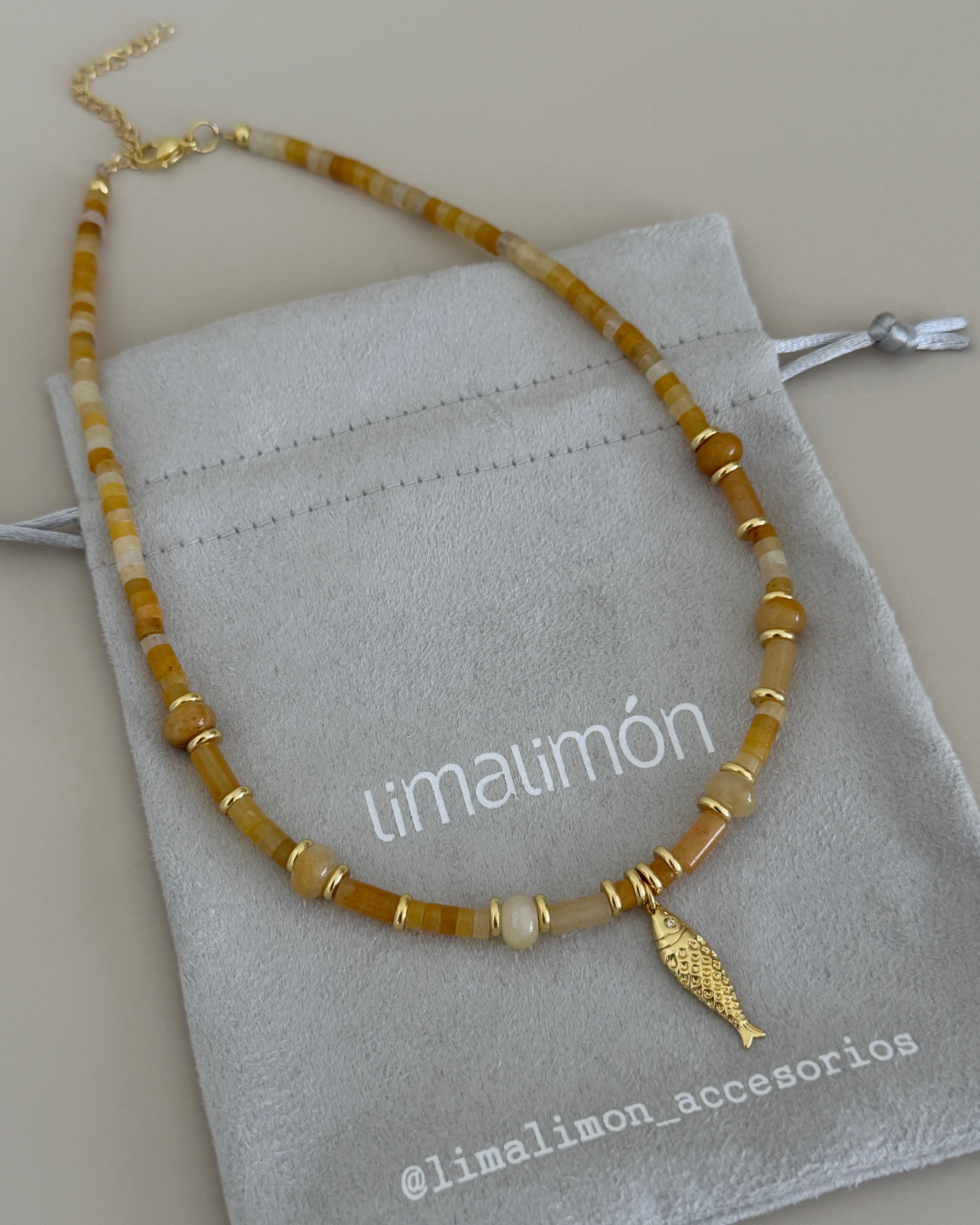 Golden Amber Necklace