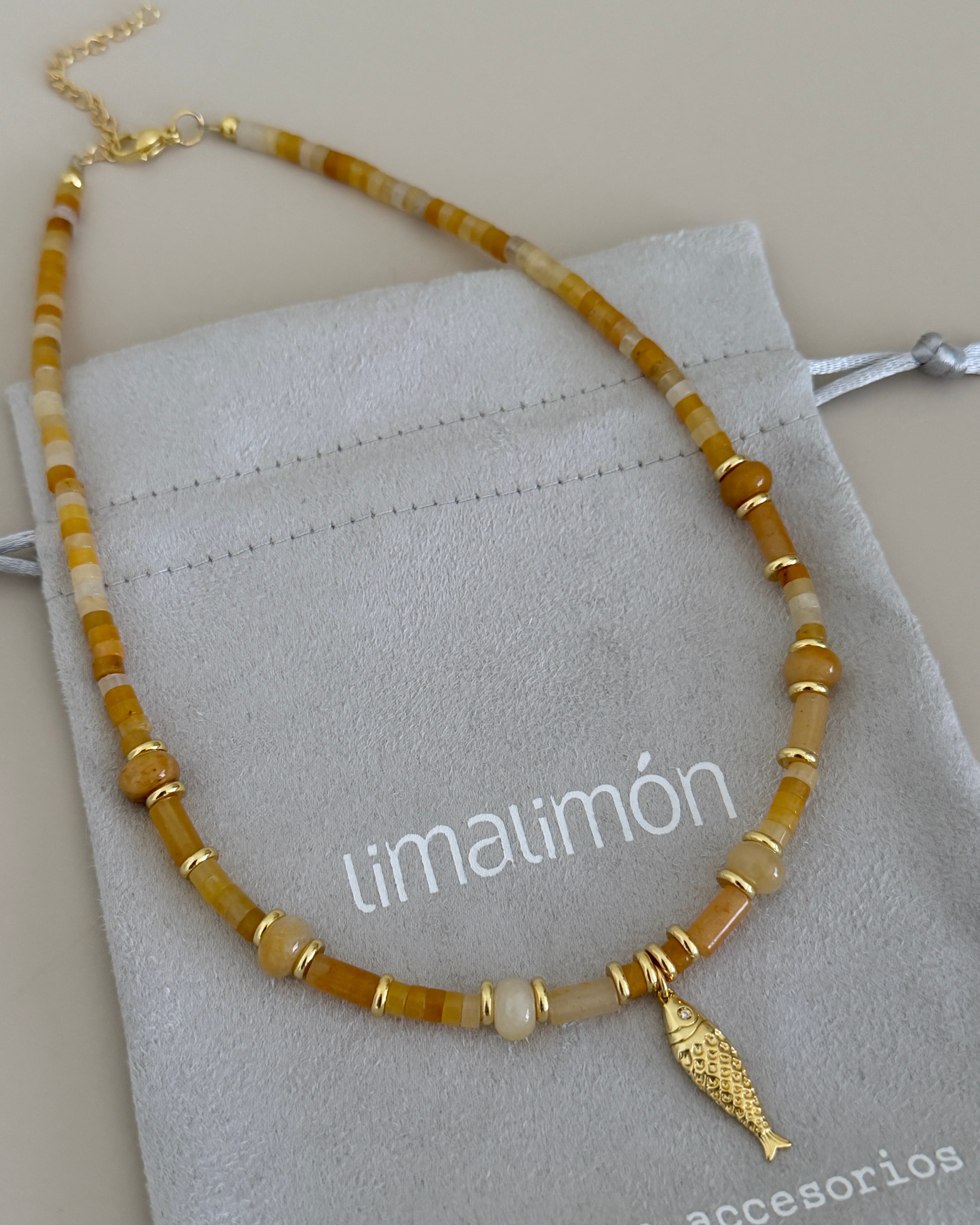 Golden Amber Necklace