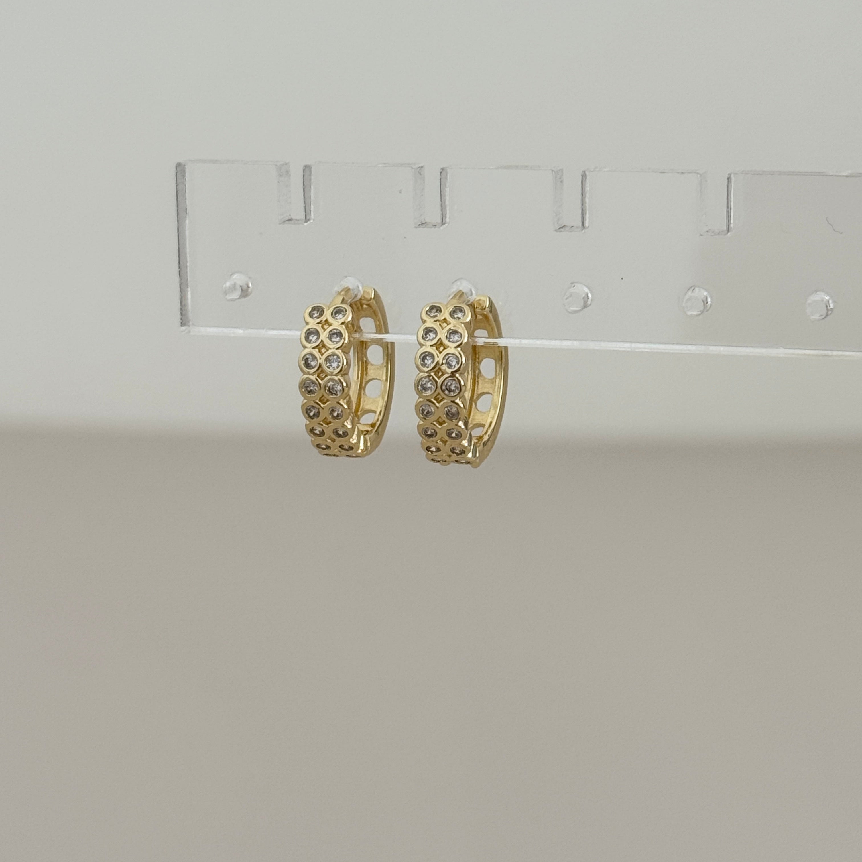 Radiant Hoop Earrings