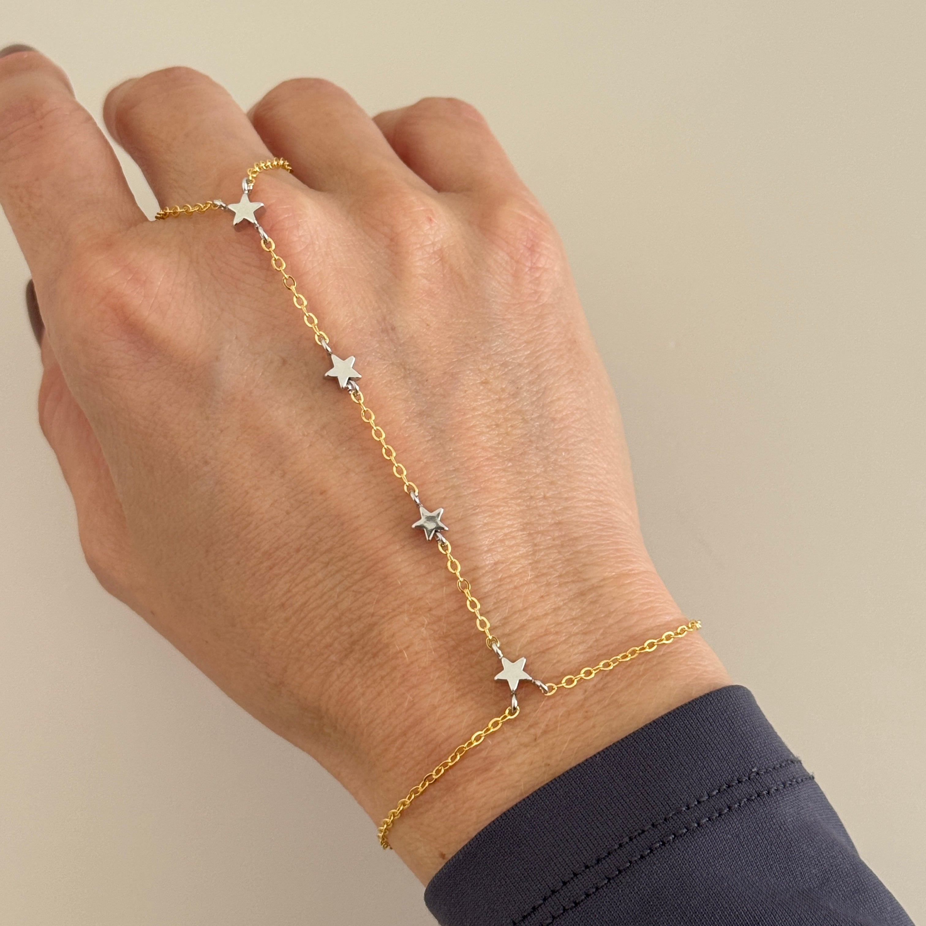 Starlight Hand Chain Bracelet