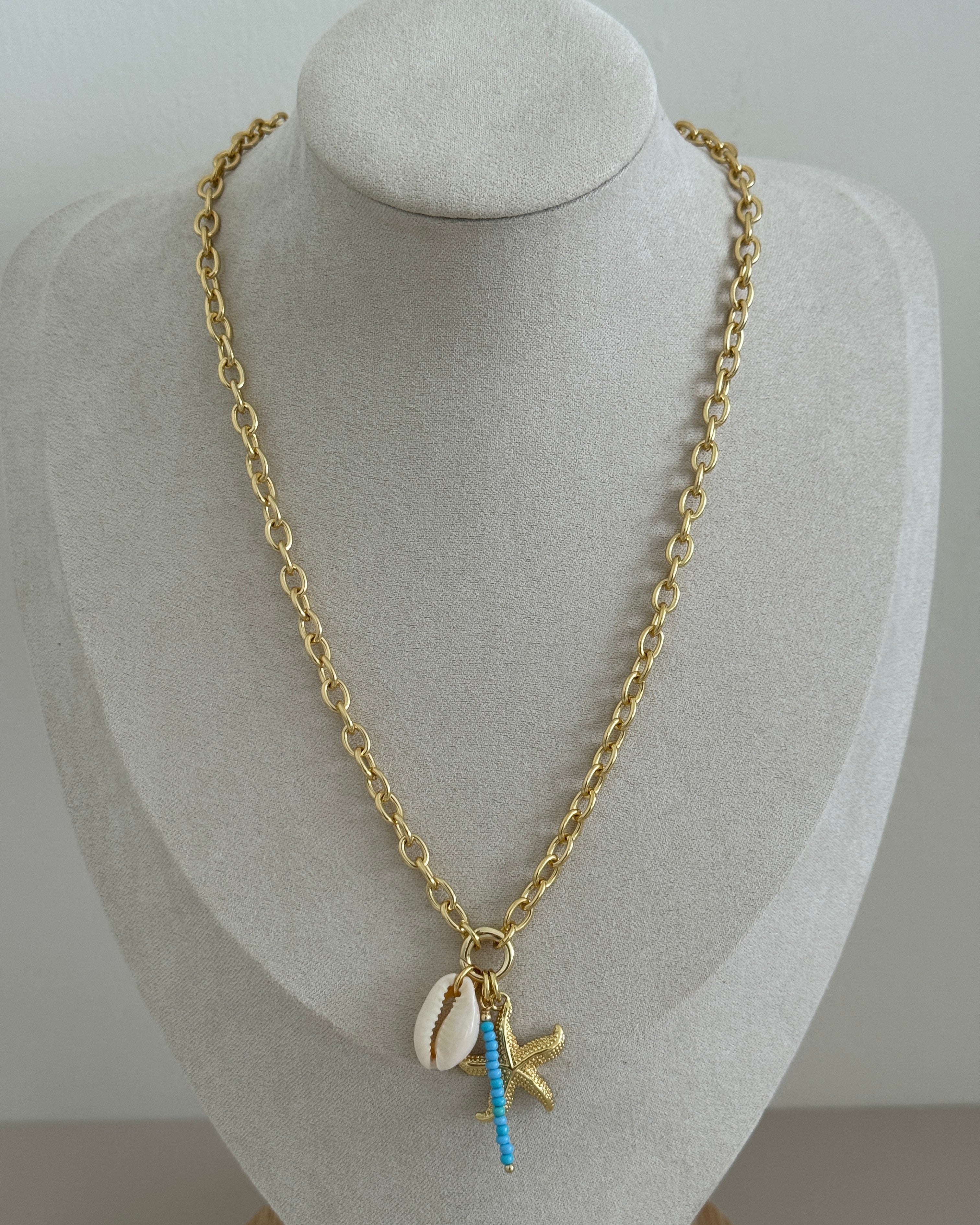 Starfish Charm Necklace