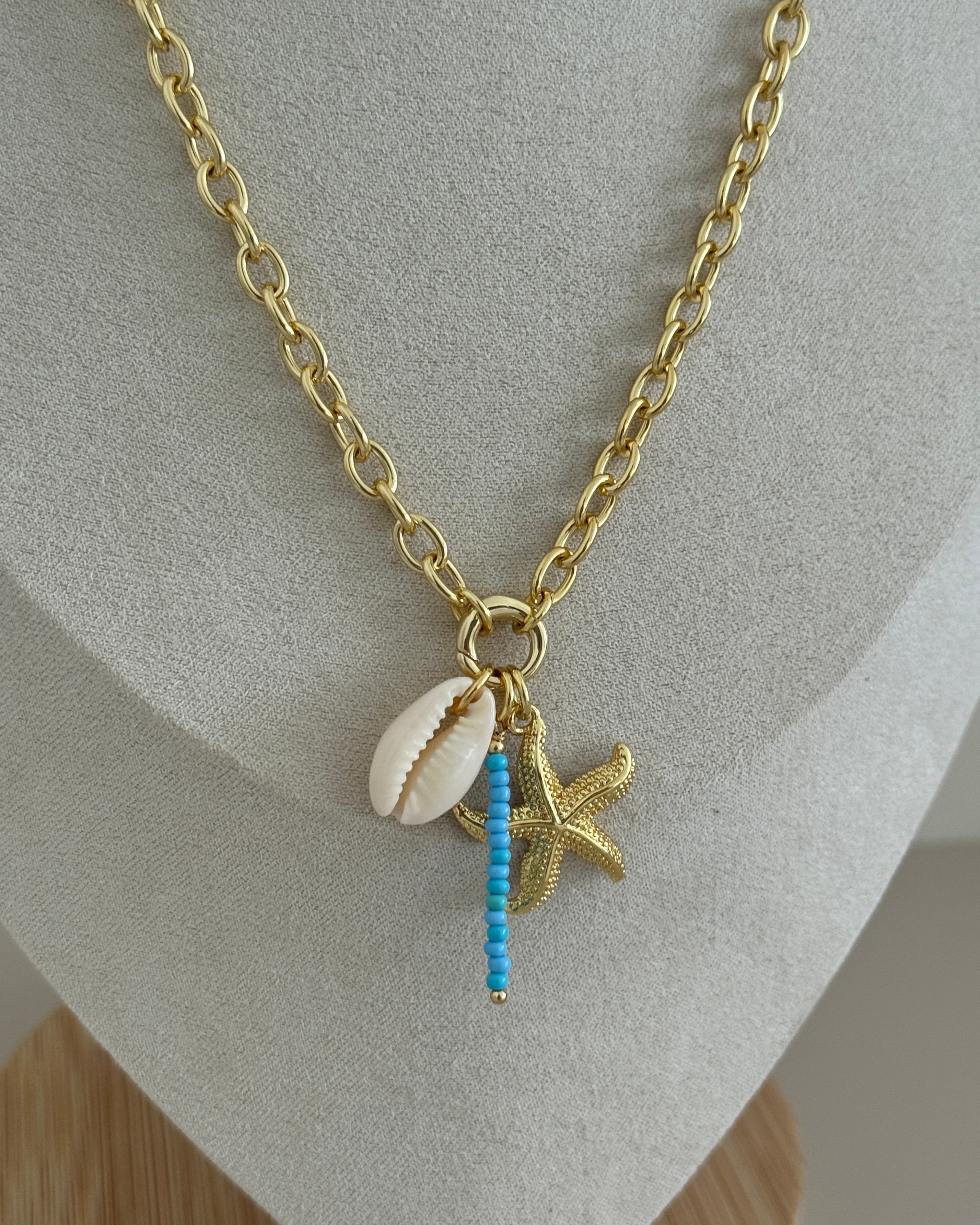 Starfish Charm Necklace