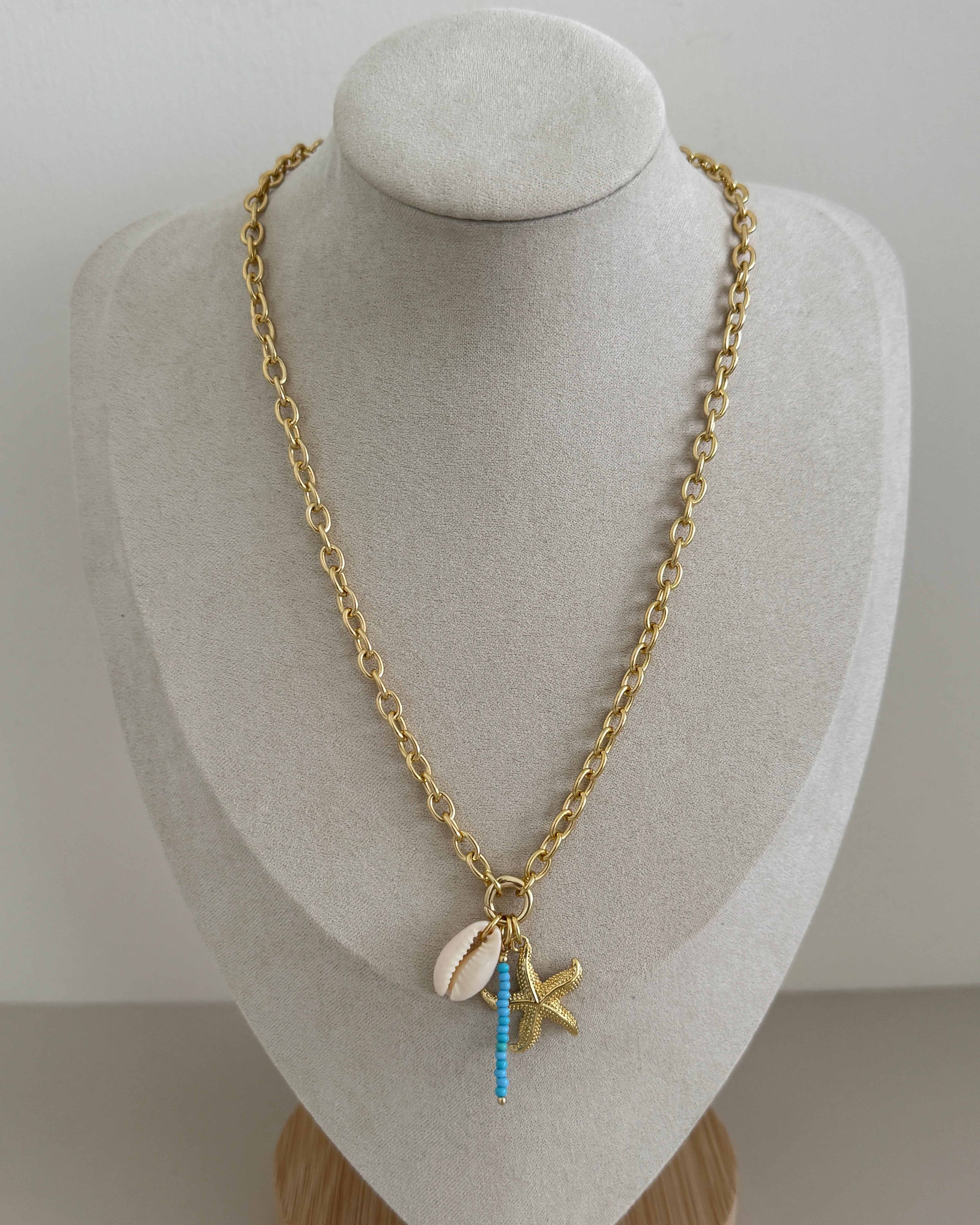 Starfish Charm Necklace